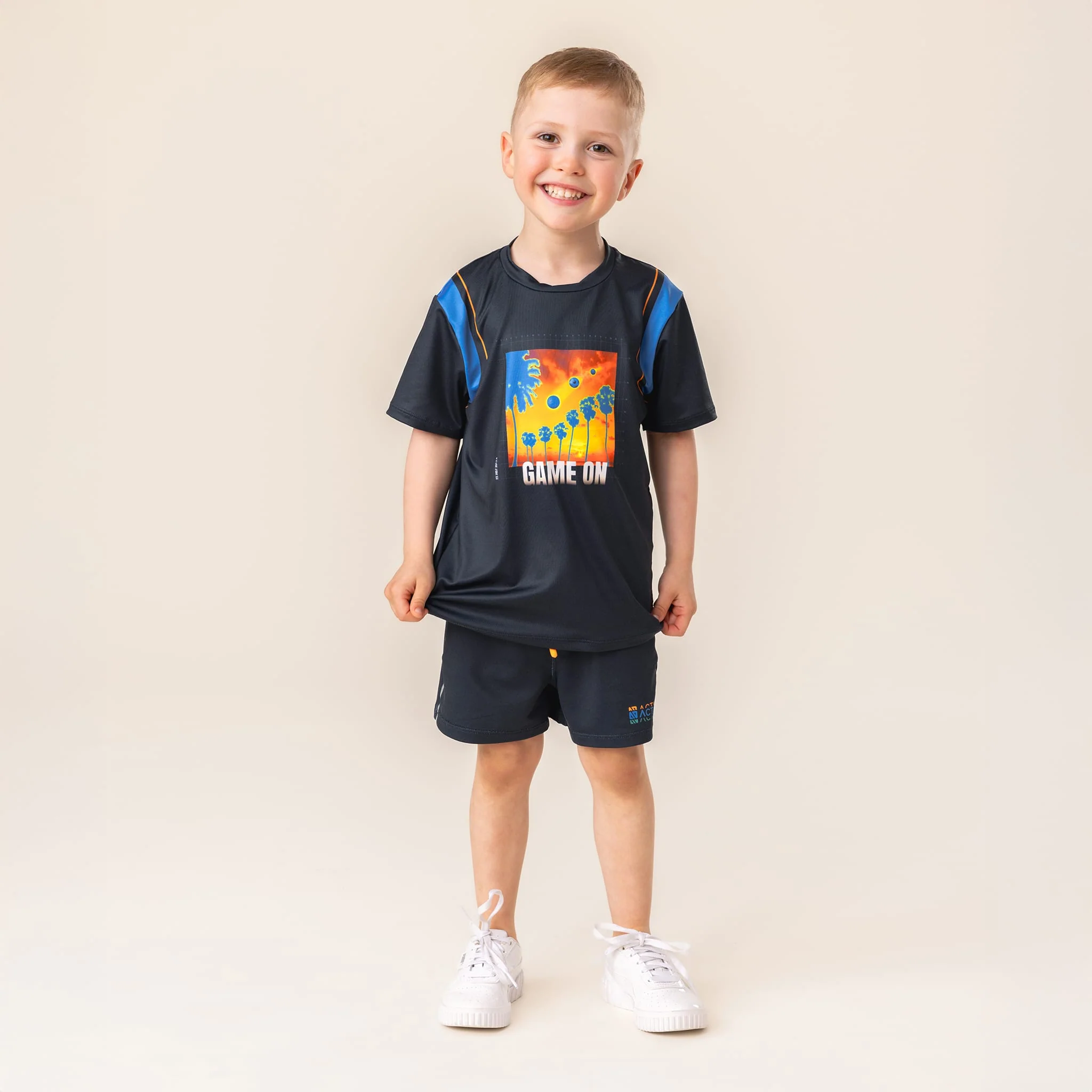 T-shirt Marine Jeu 4-12ans - Image 2