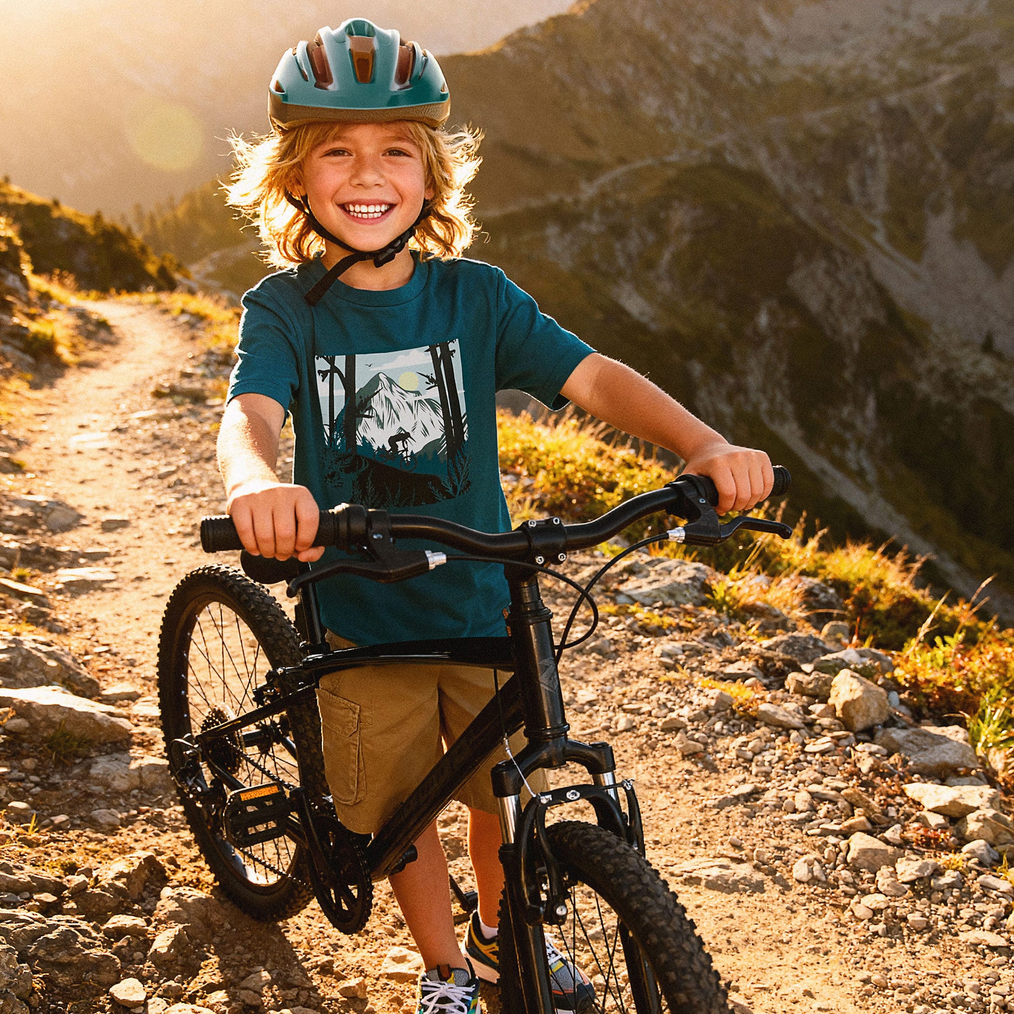 T-shirt Montagne Boys 3-6ans - Image 4