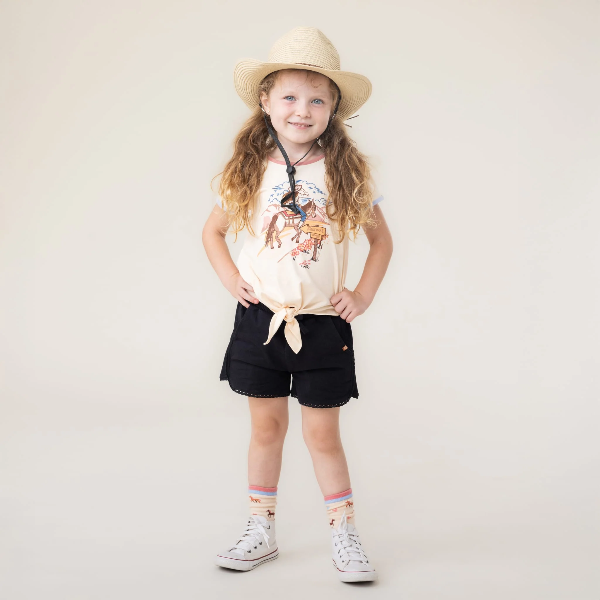 T-shirt Noeud Cowgirl 2-12ans - Image 2