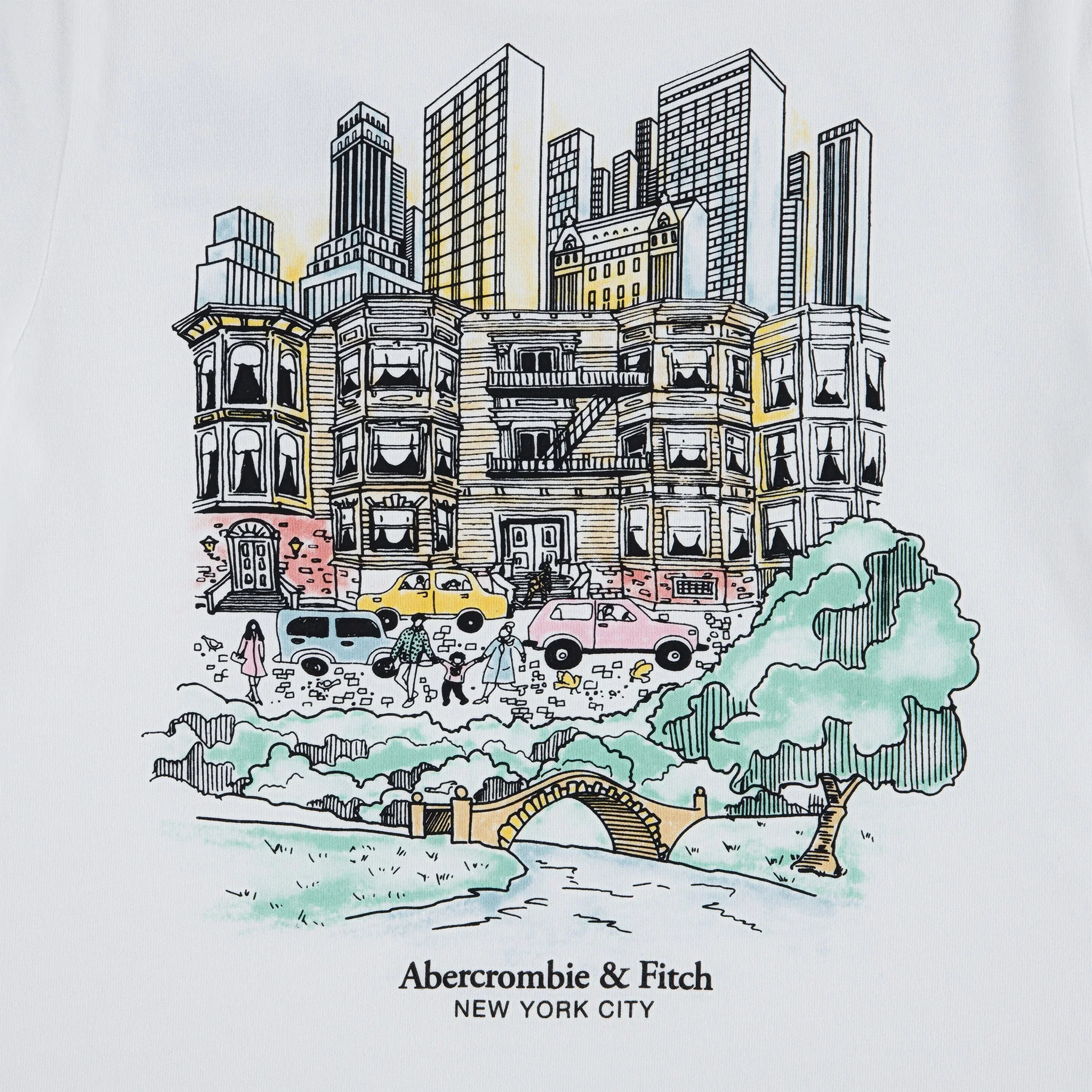 T-shirt Nyc Sketch 5-18ans - Image 3
