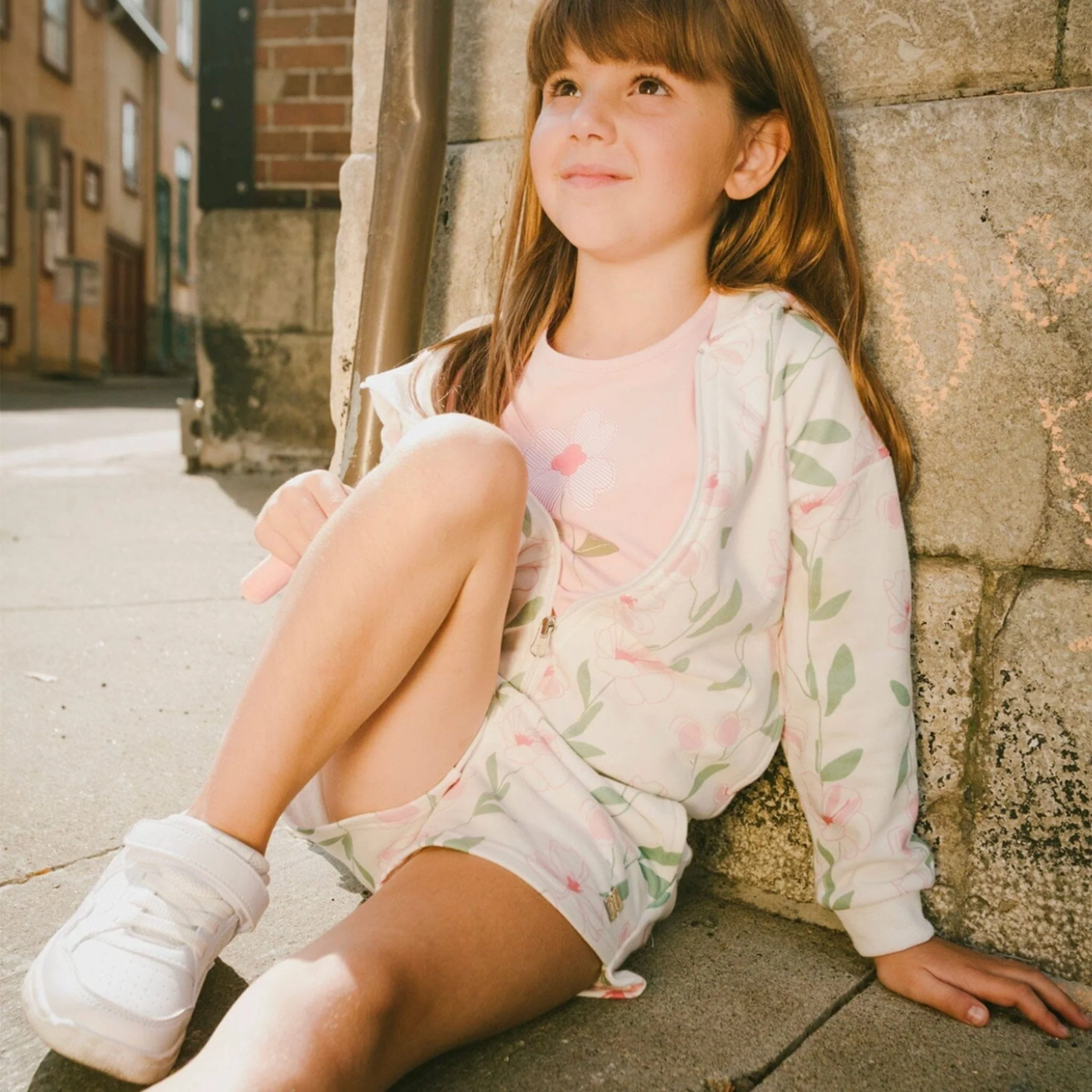T-shirt fleurs 7-10ans - Image 2