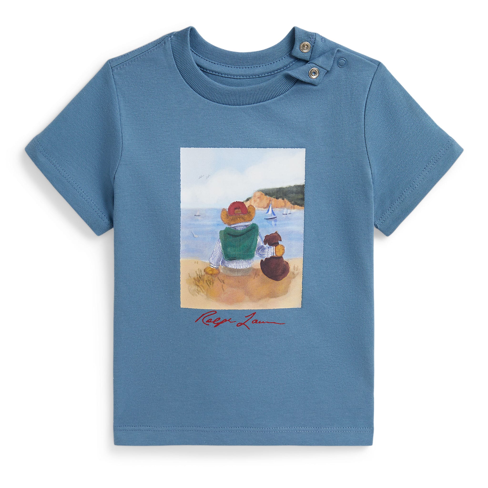 T-shirt Ours Bord De Mer 6-24mois