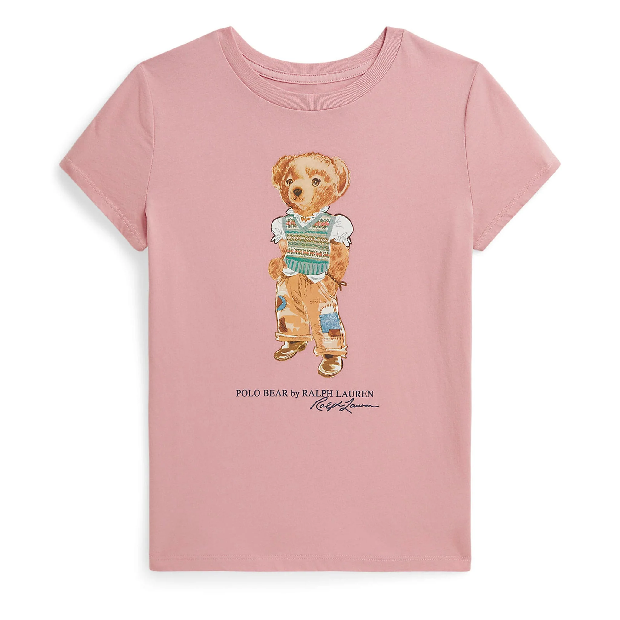 T-shirt Ours Polo 7-16ans
