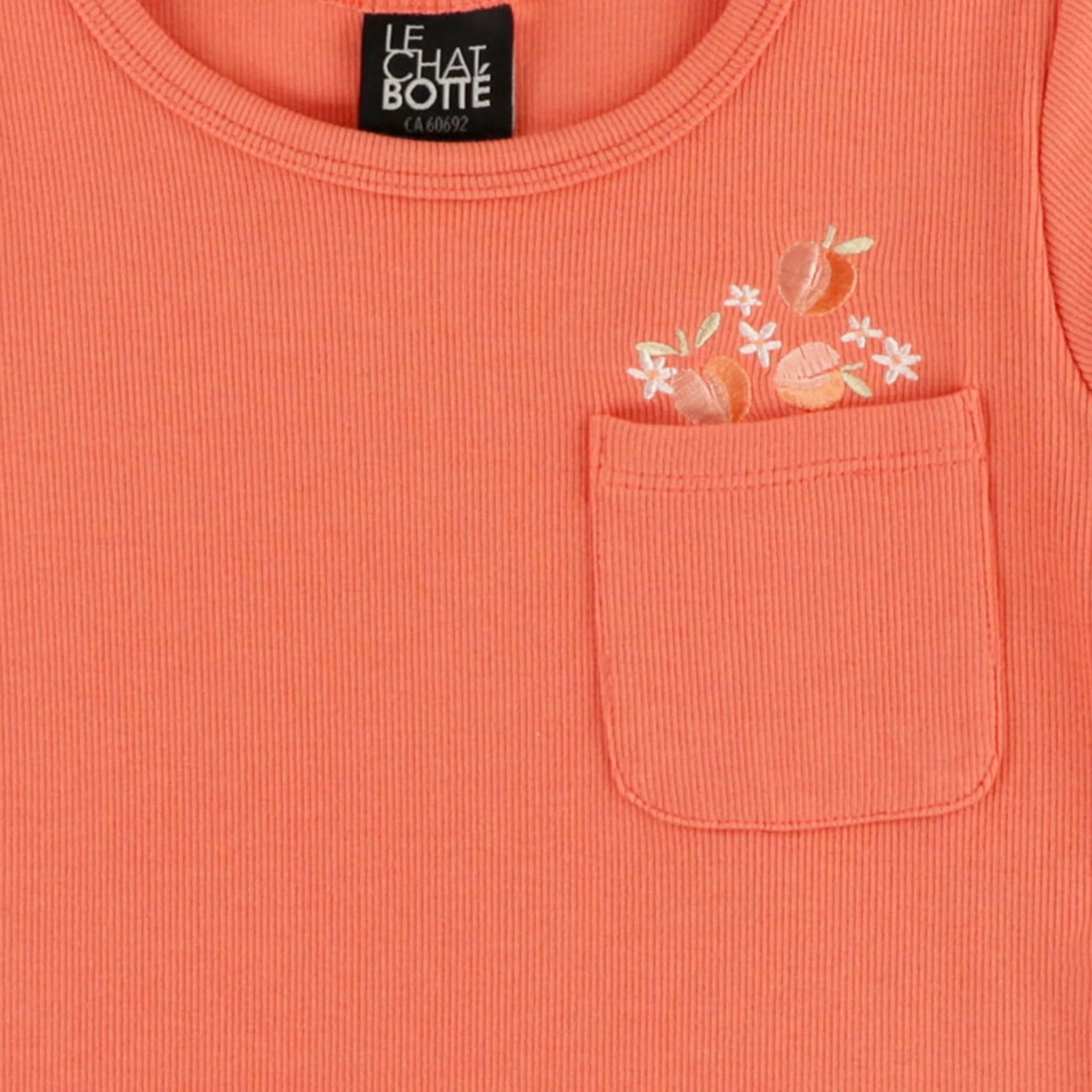 T-shirt Pique-nique Corail 2-8ans - Image 3