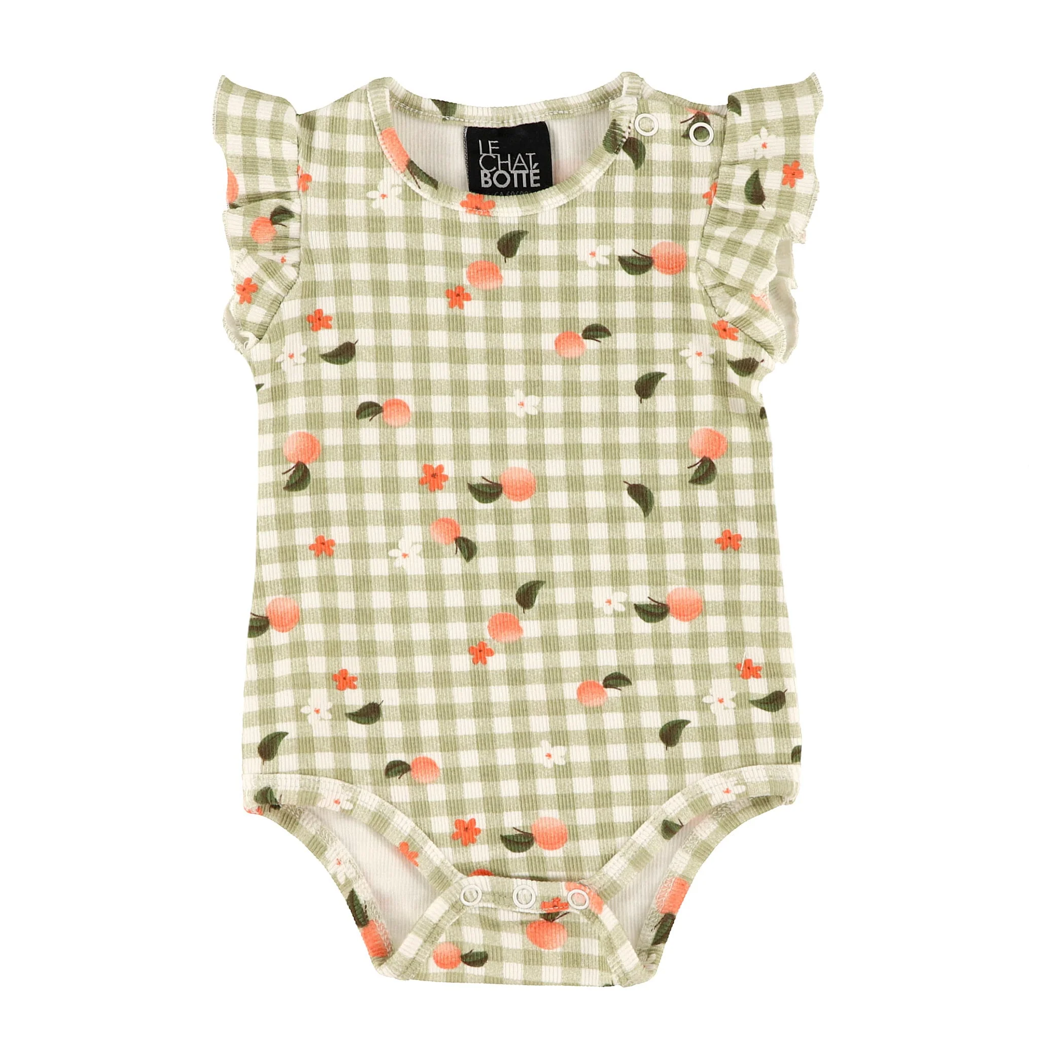 T-shirt Pique-nique Pêches 3-24mois
