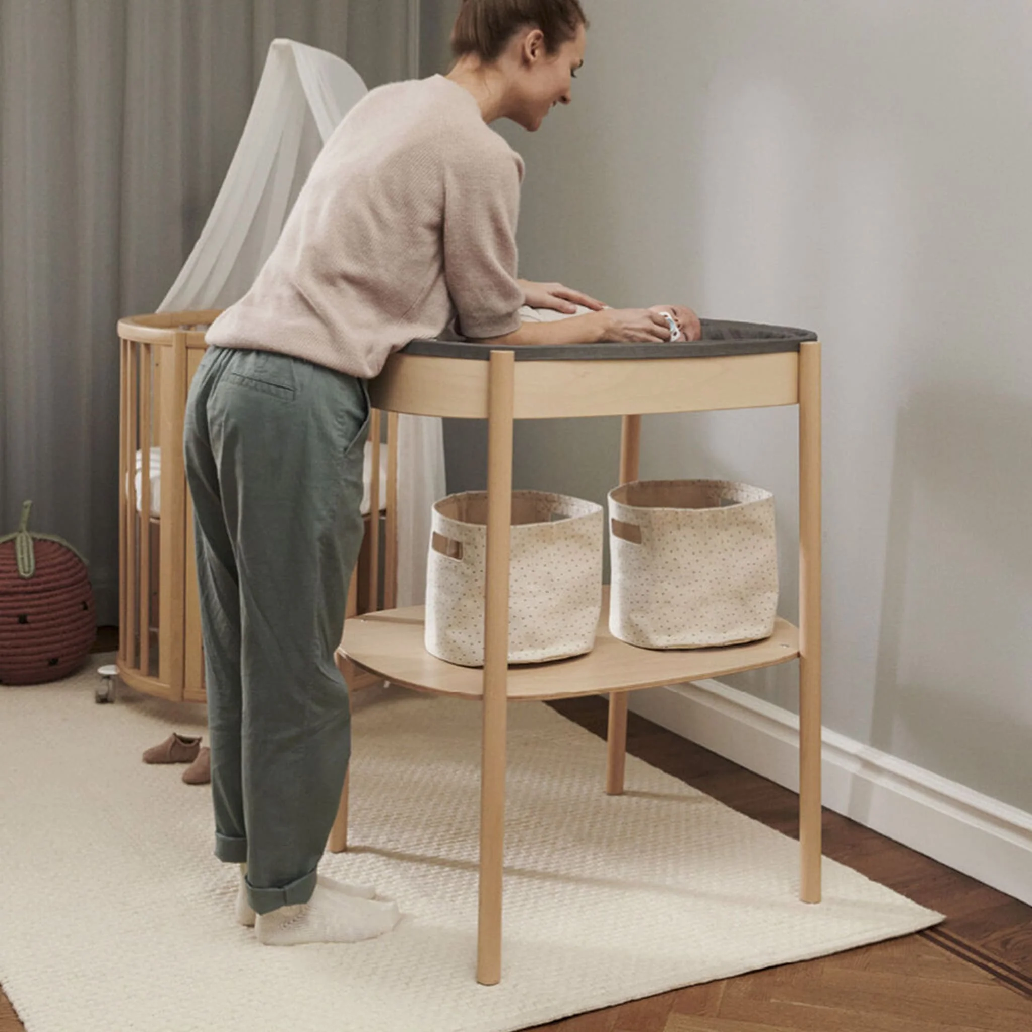 Table à Langer Stokke® Sleepi™ - Blanc - Image 3