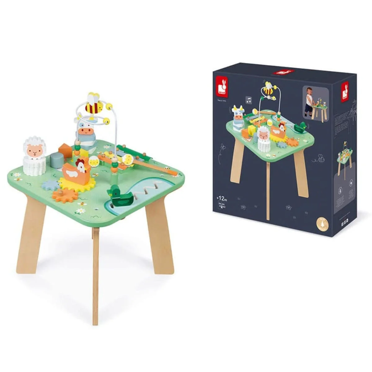 Table d'Activités en Bois -  Jolie Prairie - Image 8