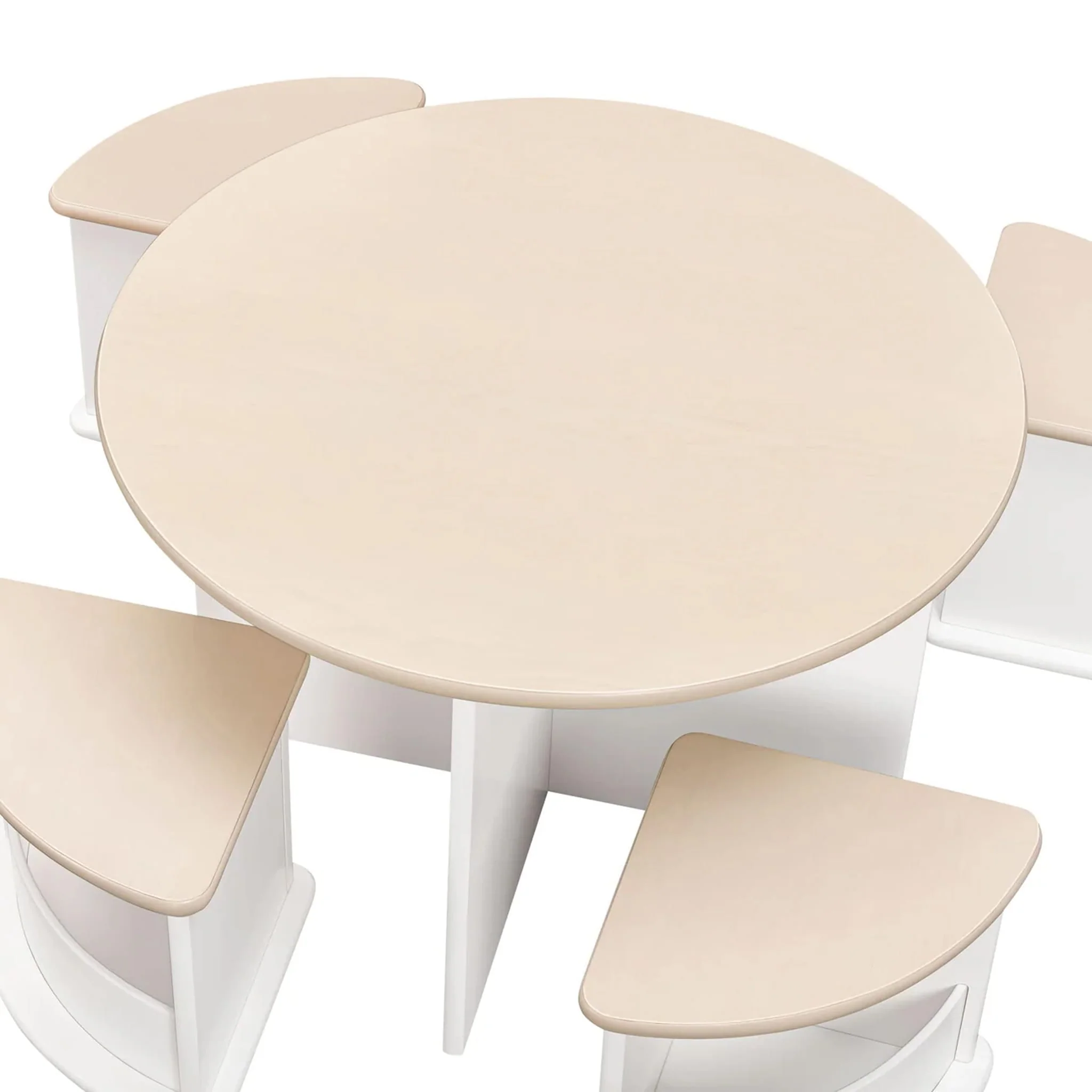 Table de jeu emboîtable Nessa - Blanc - Image 3