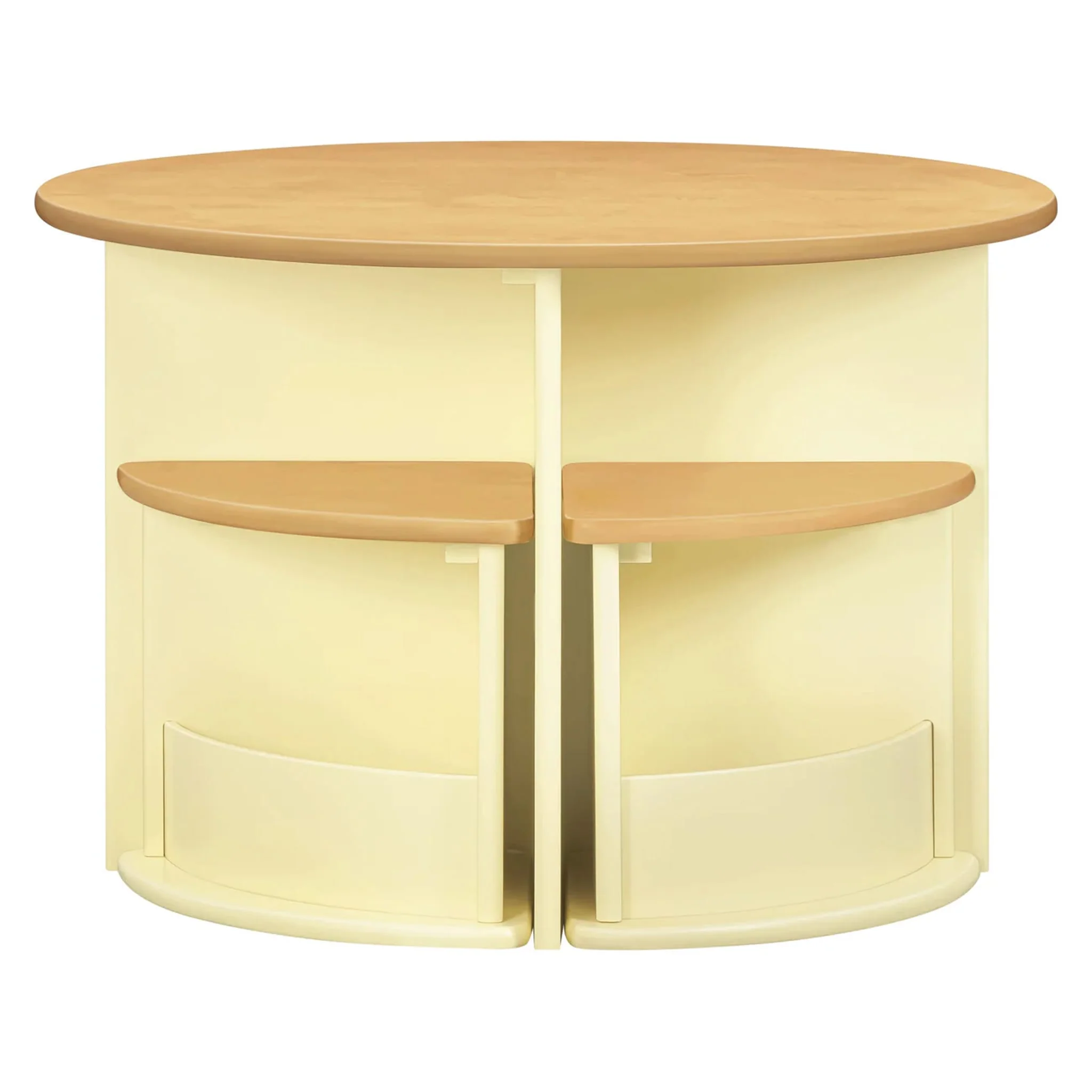 Table de jeu emboîtable Nessa - Miel et Jaune - Image 6