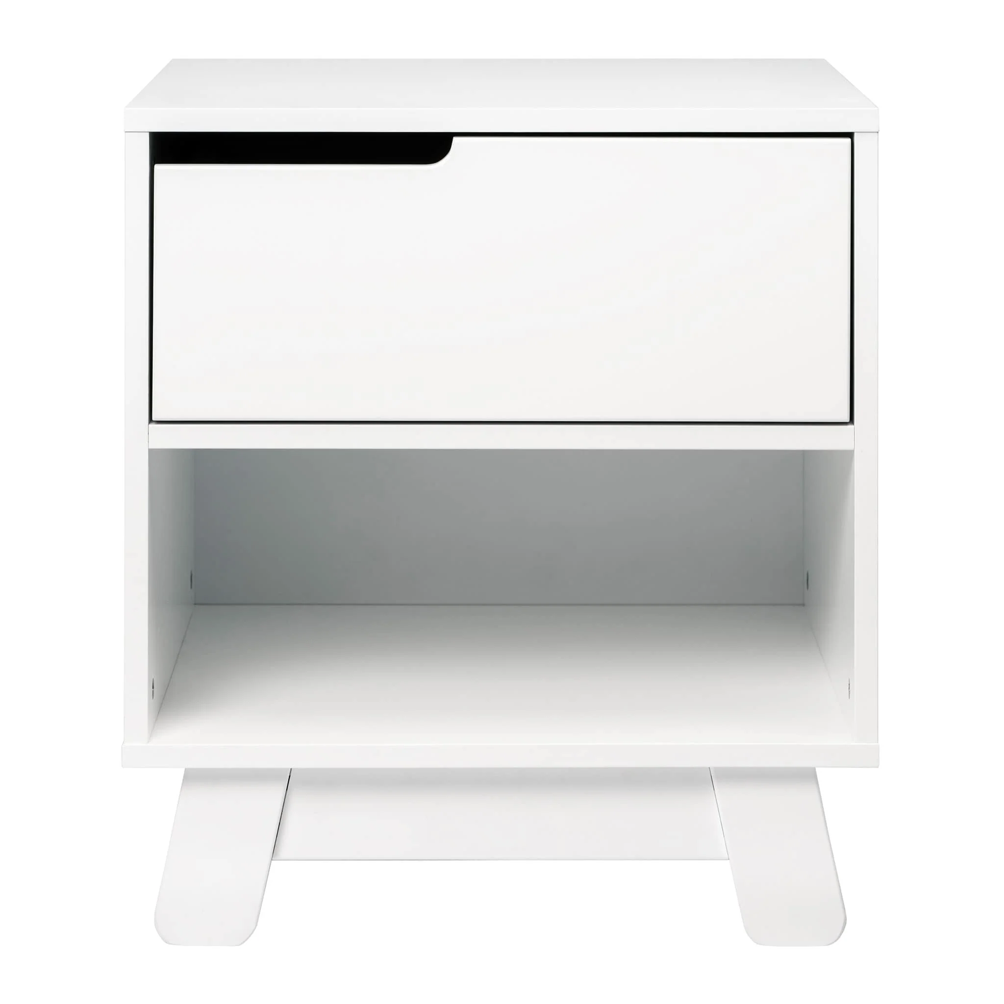 Table de Nuit Hudson avec port USB - Blanc - Image 2