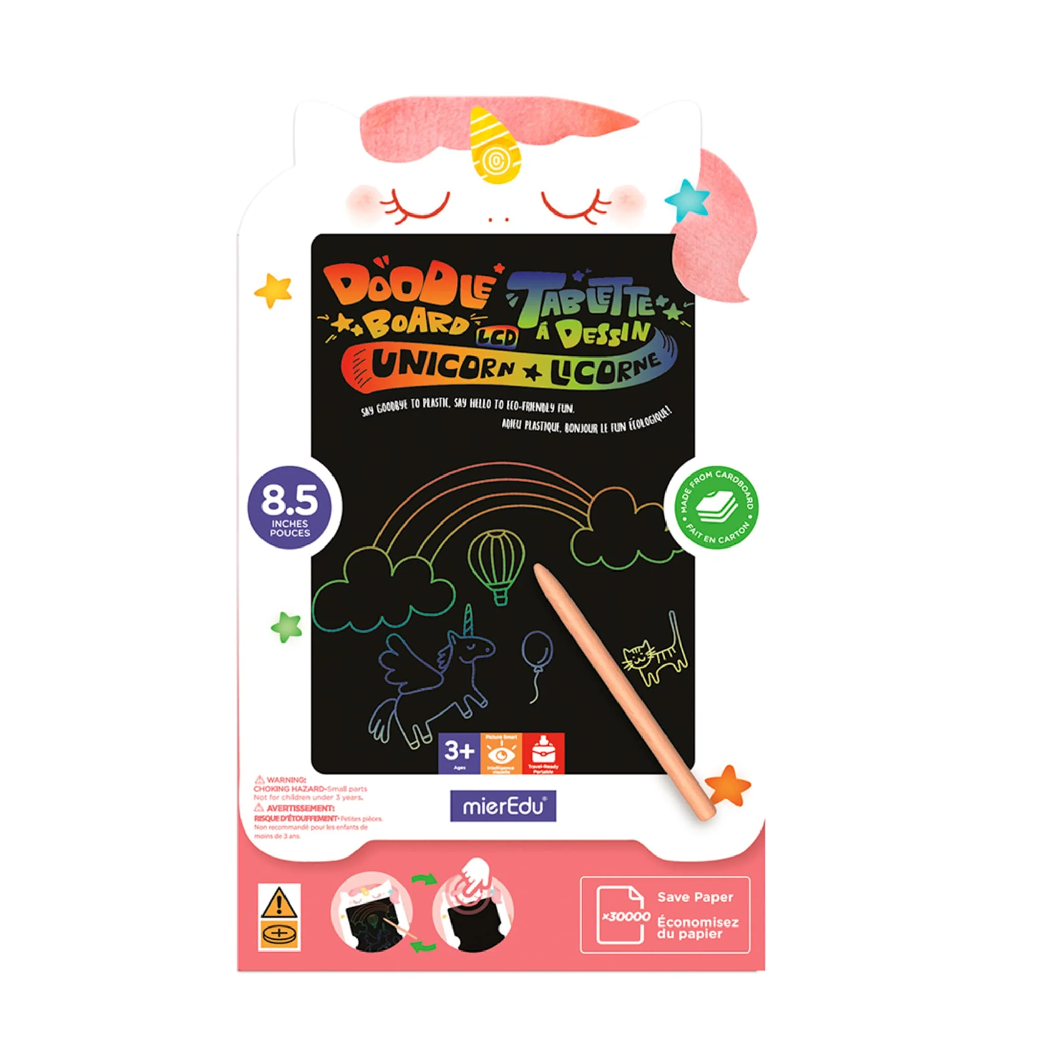 Tablette de Dessin LCD Licorne 8,5" - Image 2