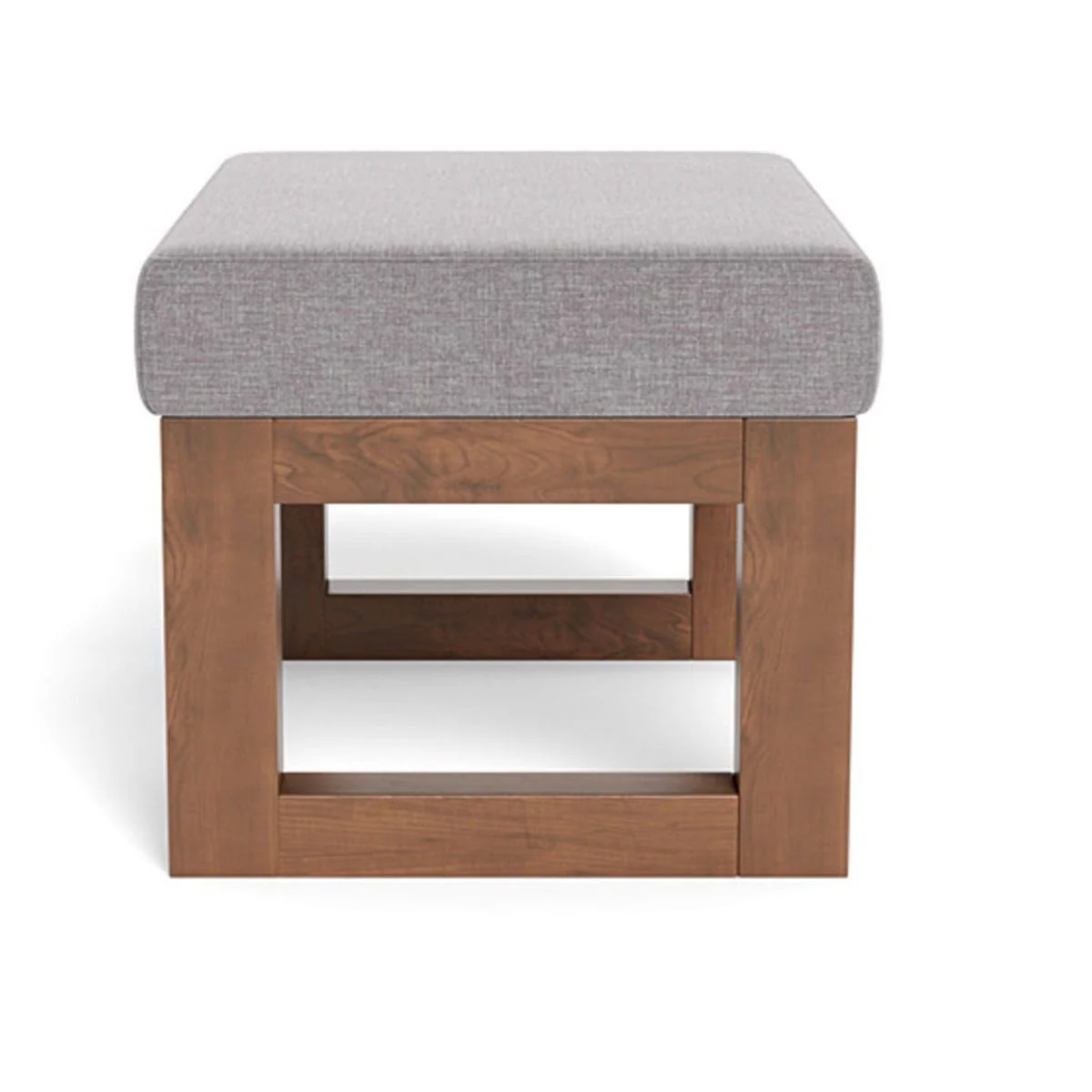 Tabouret Joya - Pebble Gris / Noyer - Image 3