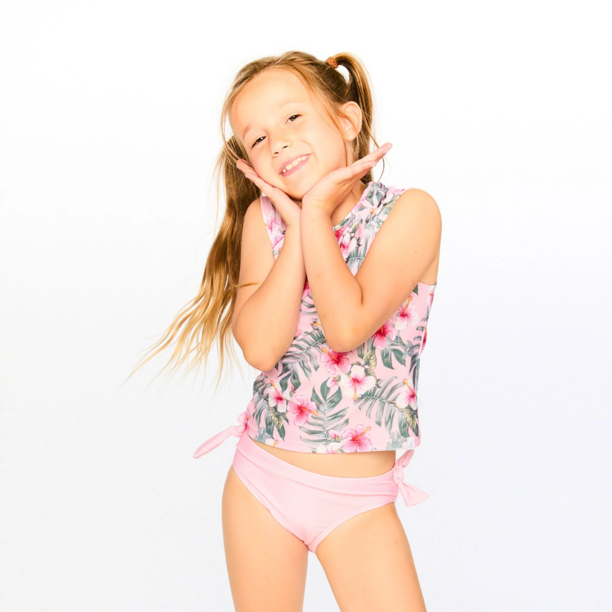 Tankini Hibiscus 7-12ans - Image 2