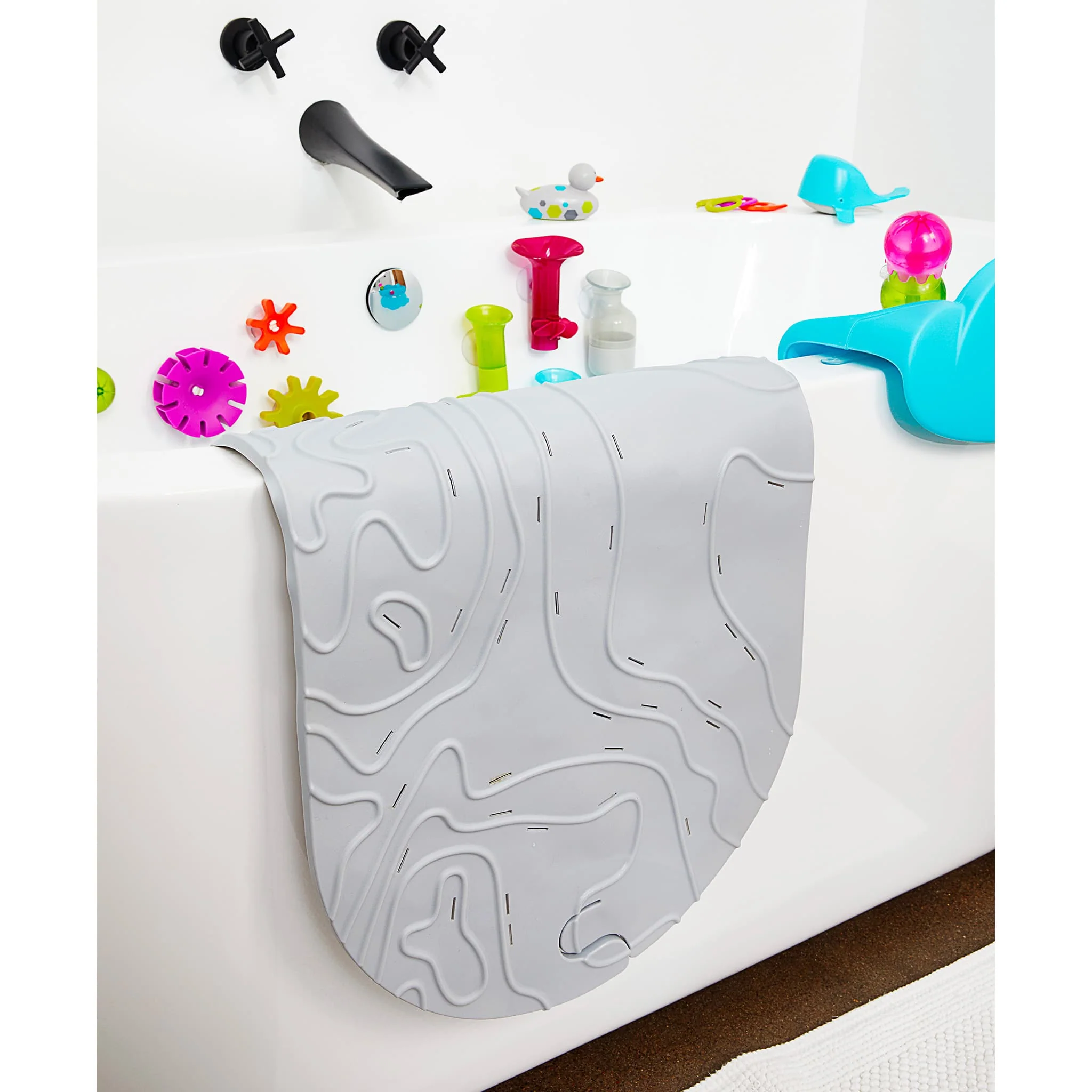 Tapis de Bain Griffle - Gris - Image 6