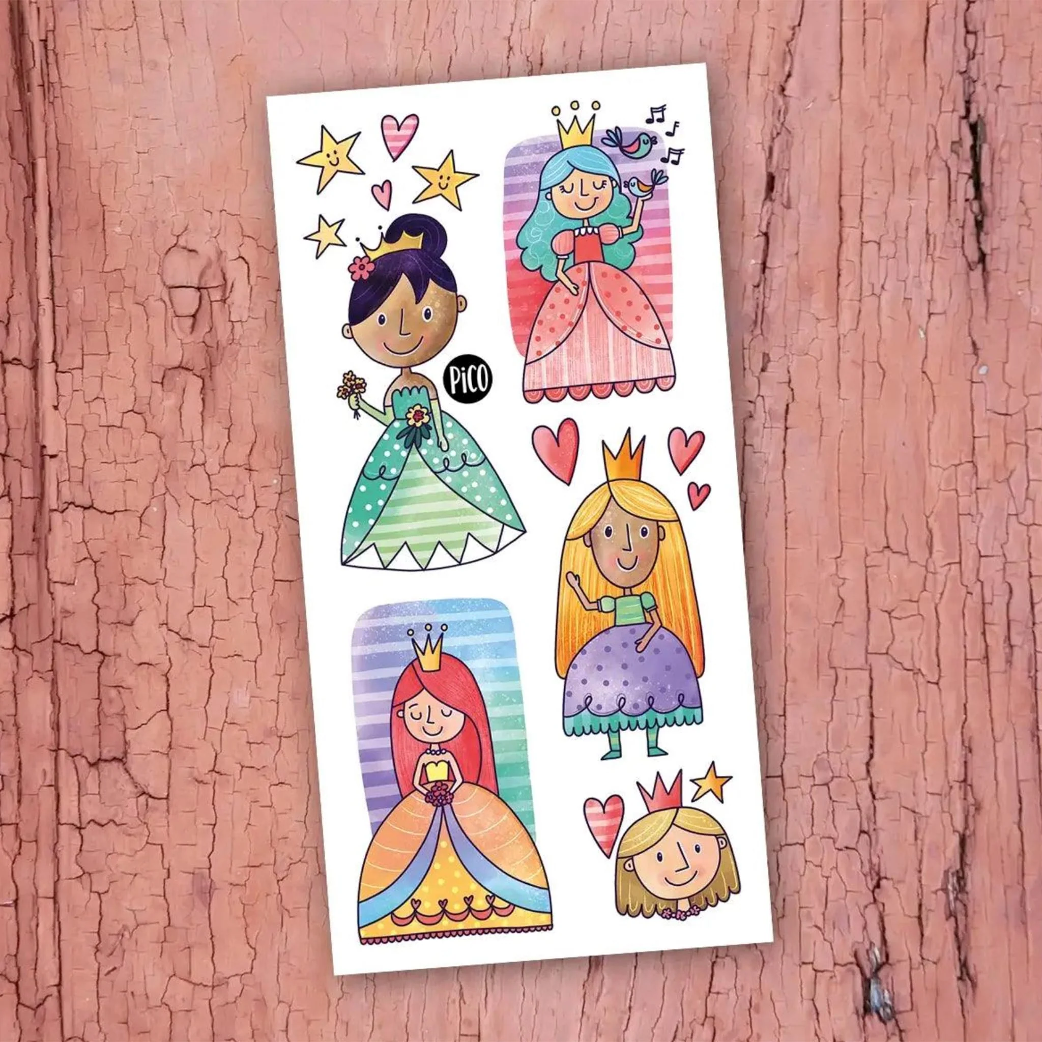 Tatouages Pico - Mademoiselle la princesse et ses amies - Image 2