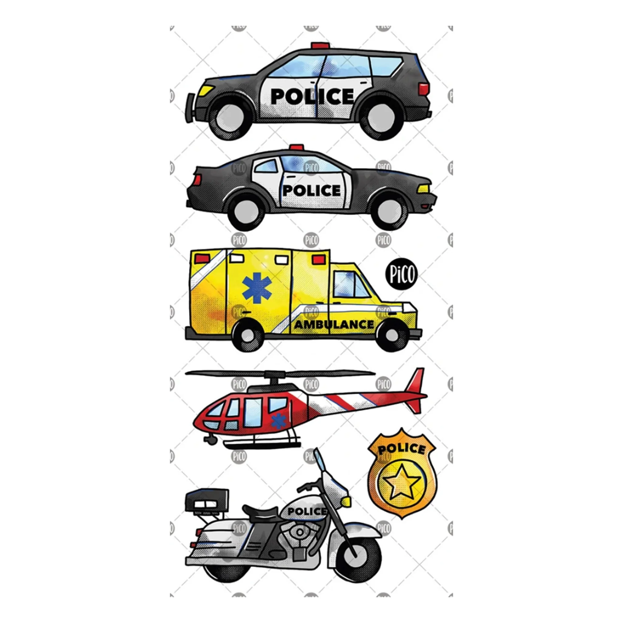 Tatouages Pico - Urgence 911 - Image 3
