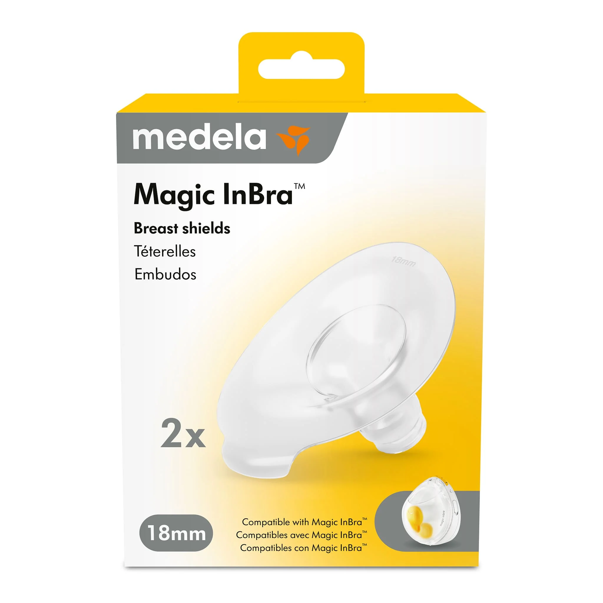 Téterelles Magic InBra™ (2) 18mm