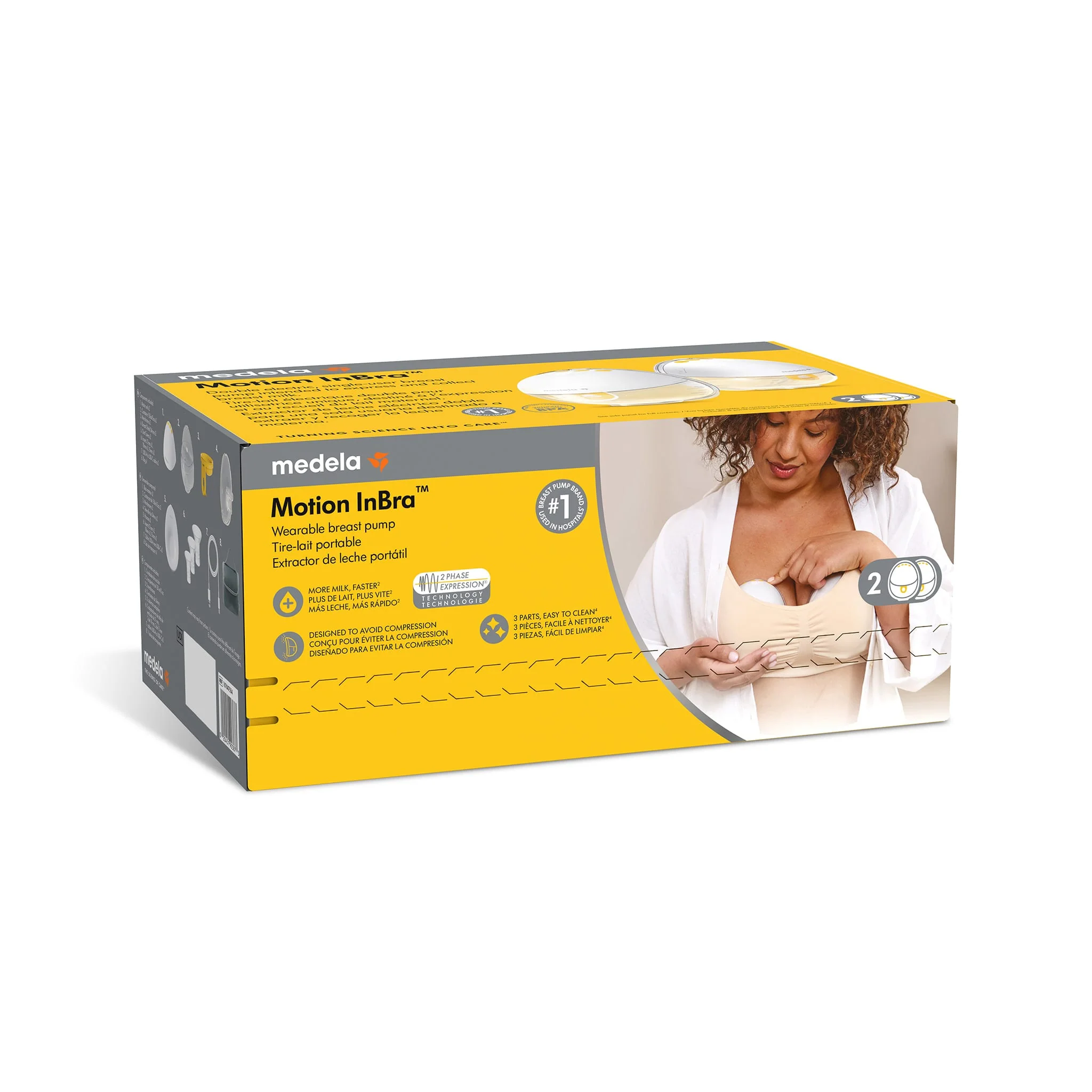Tire-lait électrique portable mains libres Motion InBra - Image 10