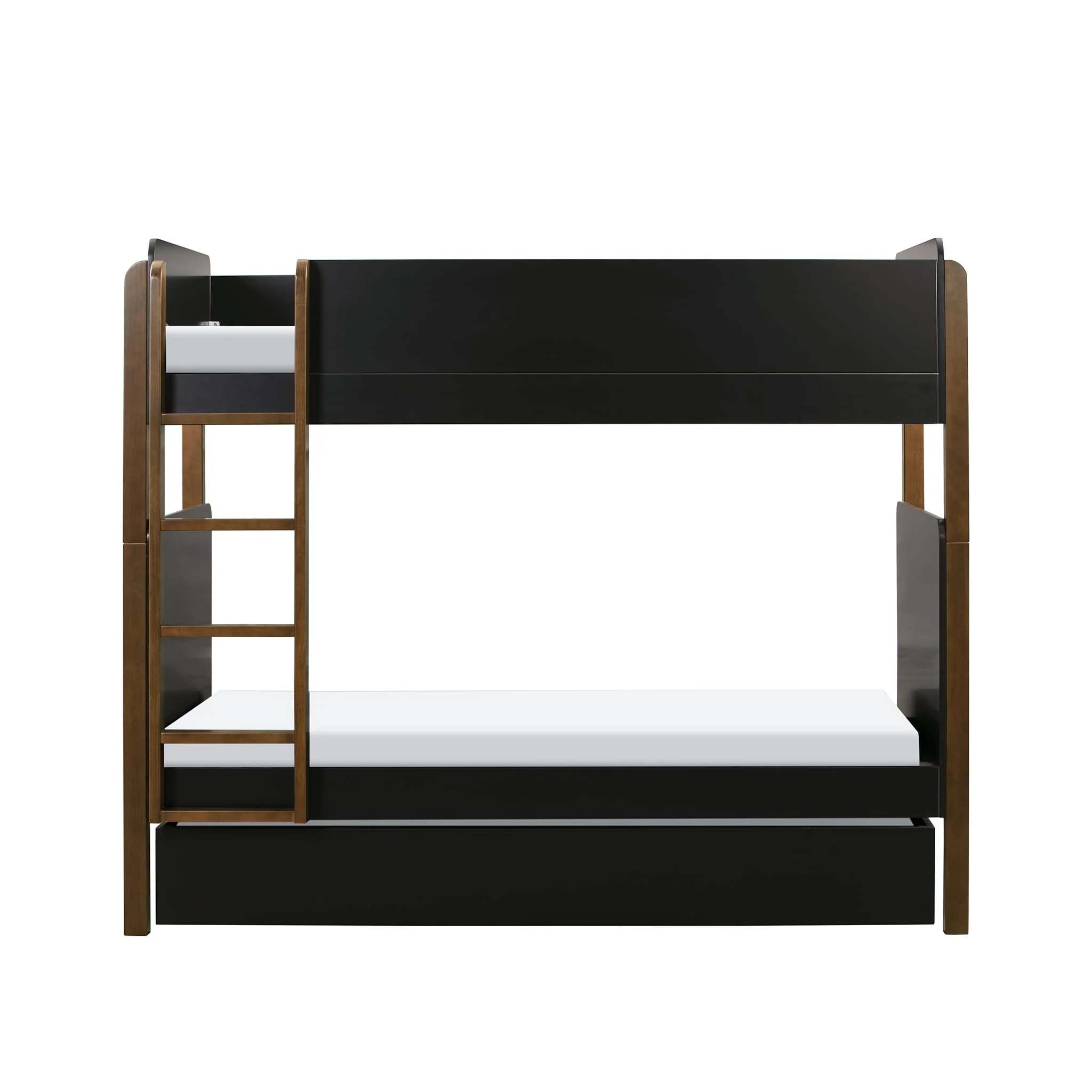Tiroir de Rangement pour Lit Gigogne Simple Universel - Noir - Image 7