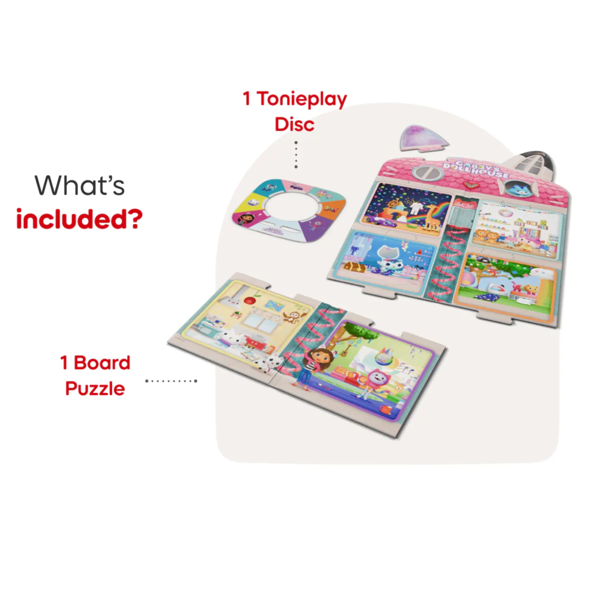 Tonieplay Gabby's Dollhouse: Gabby's Cat-tastic Scavenger Hunt Game (Anglais) - Image 4