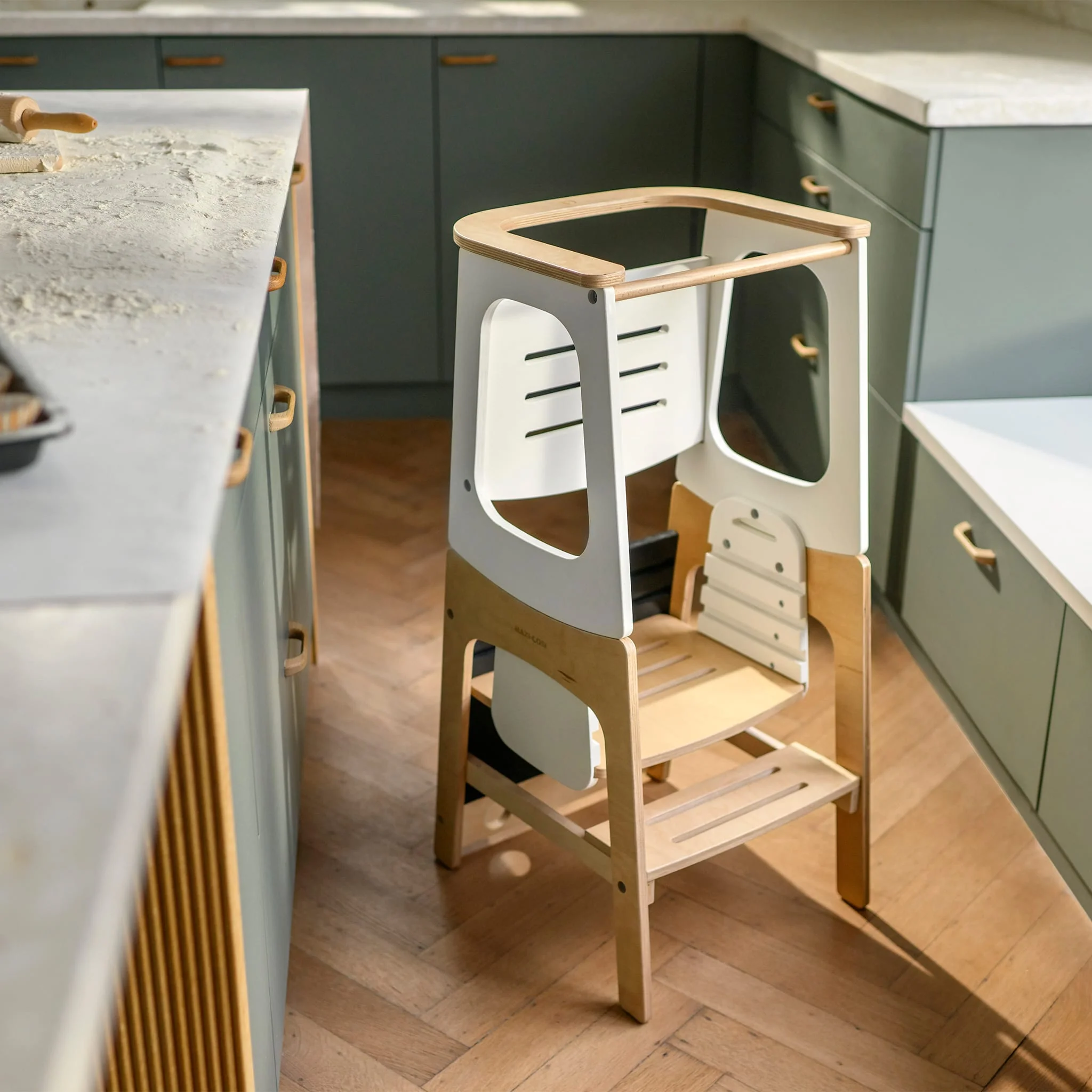 Tour Apprentissage Toucan 3en1 - Naturel / Blanc - Image 18