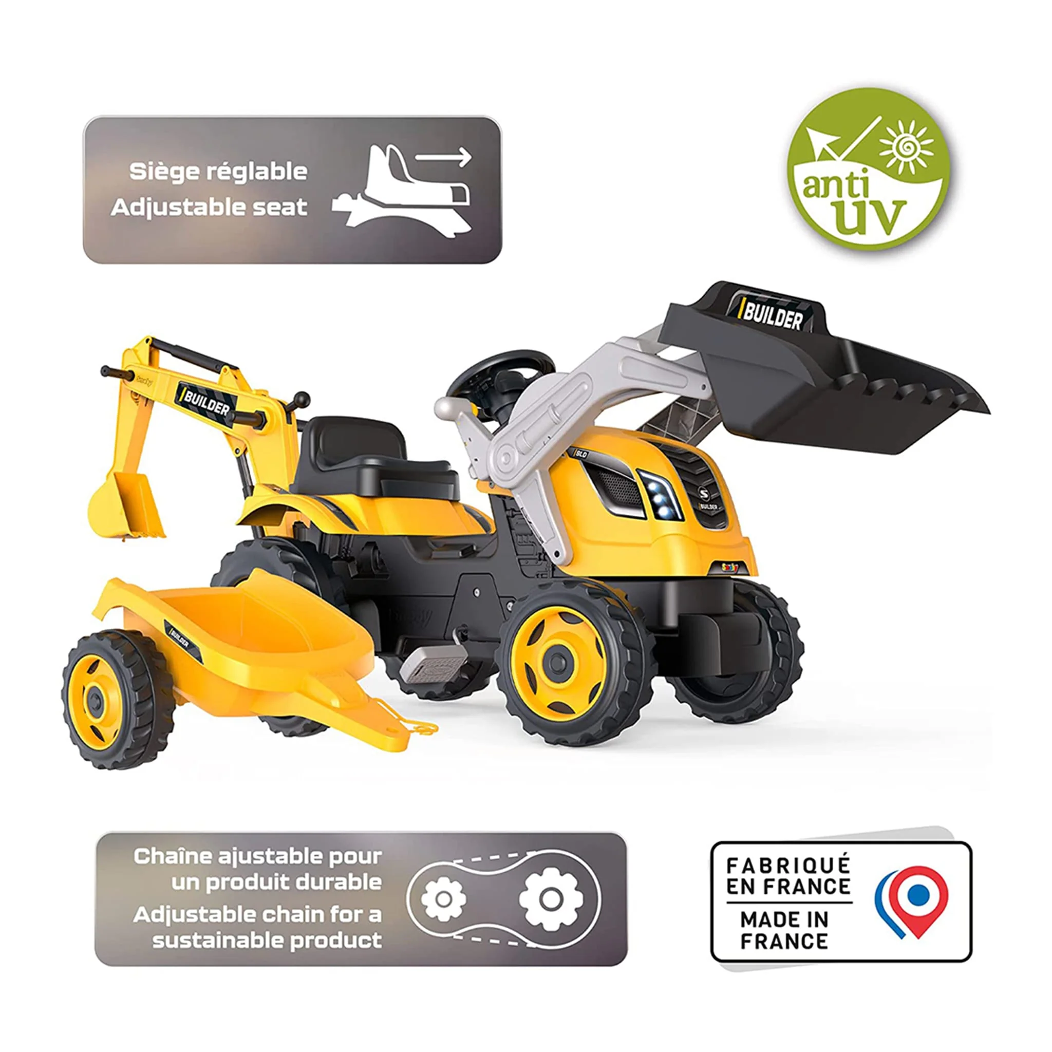 Tracteur Builder Max+ Remorque - Image 4
