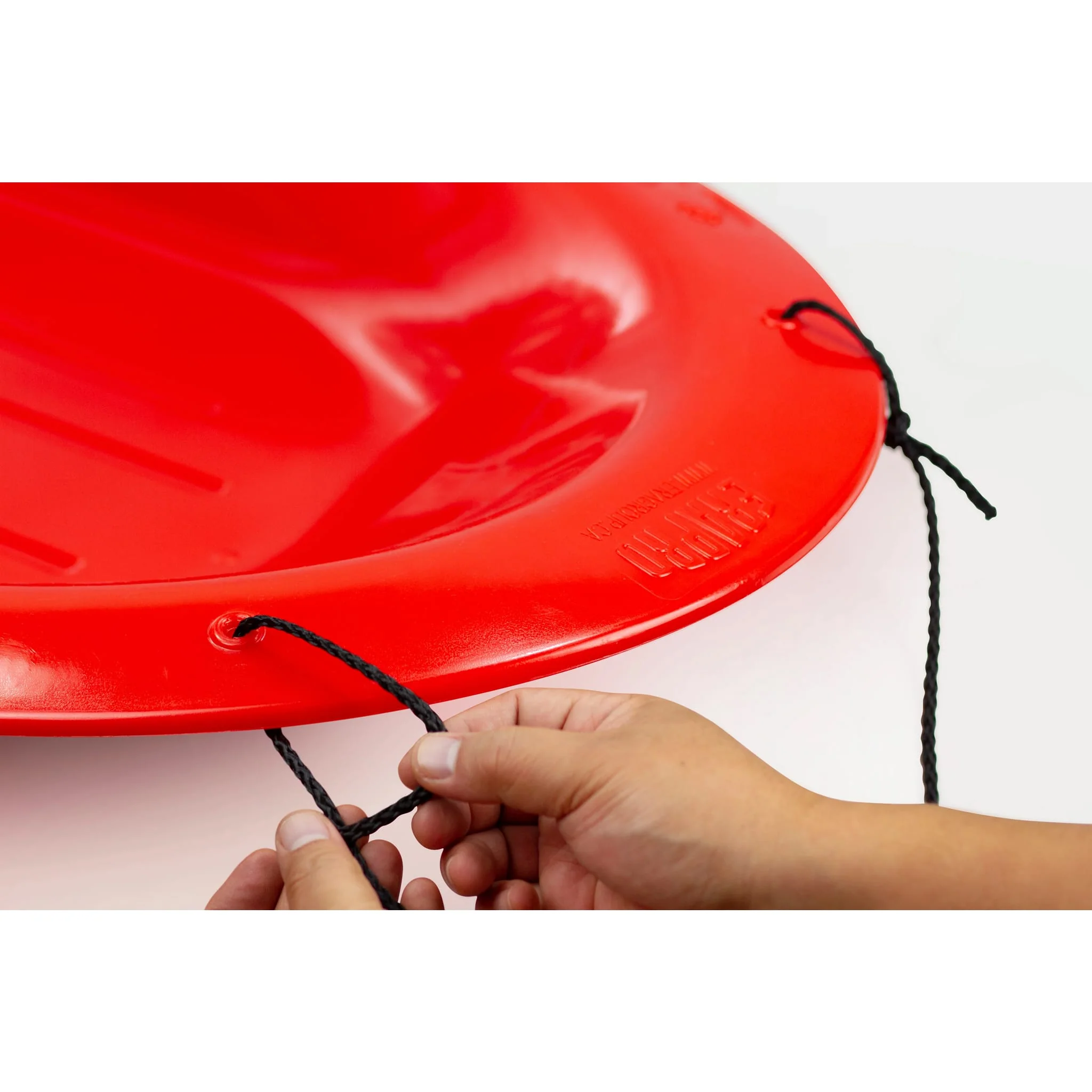 Traineau Plastique Rouge - Image 3