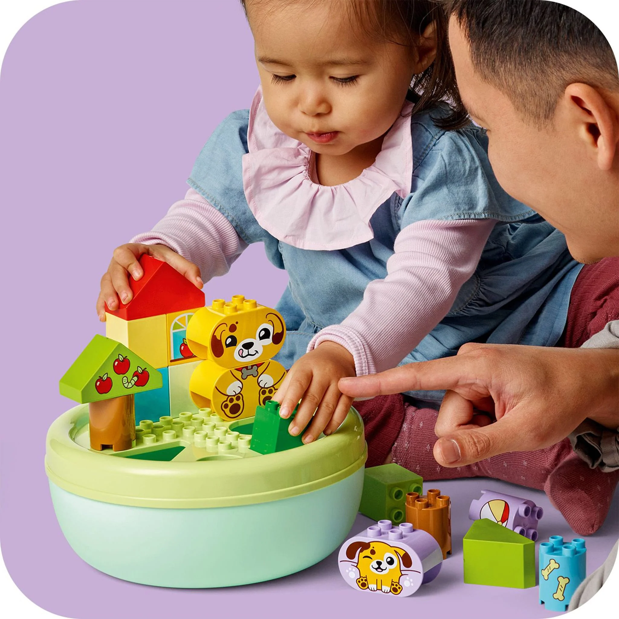 LEGO® DUPLO® Mon premier - Le trieur de formes : la niche du chiot - Image 4