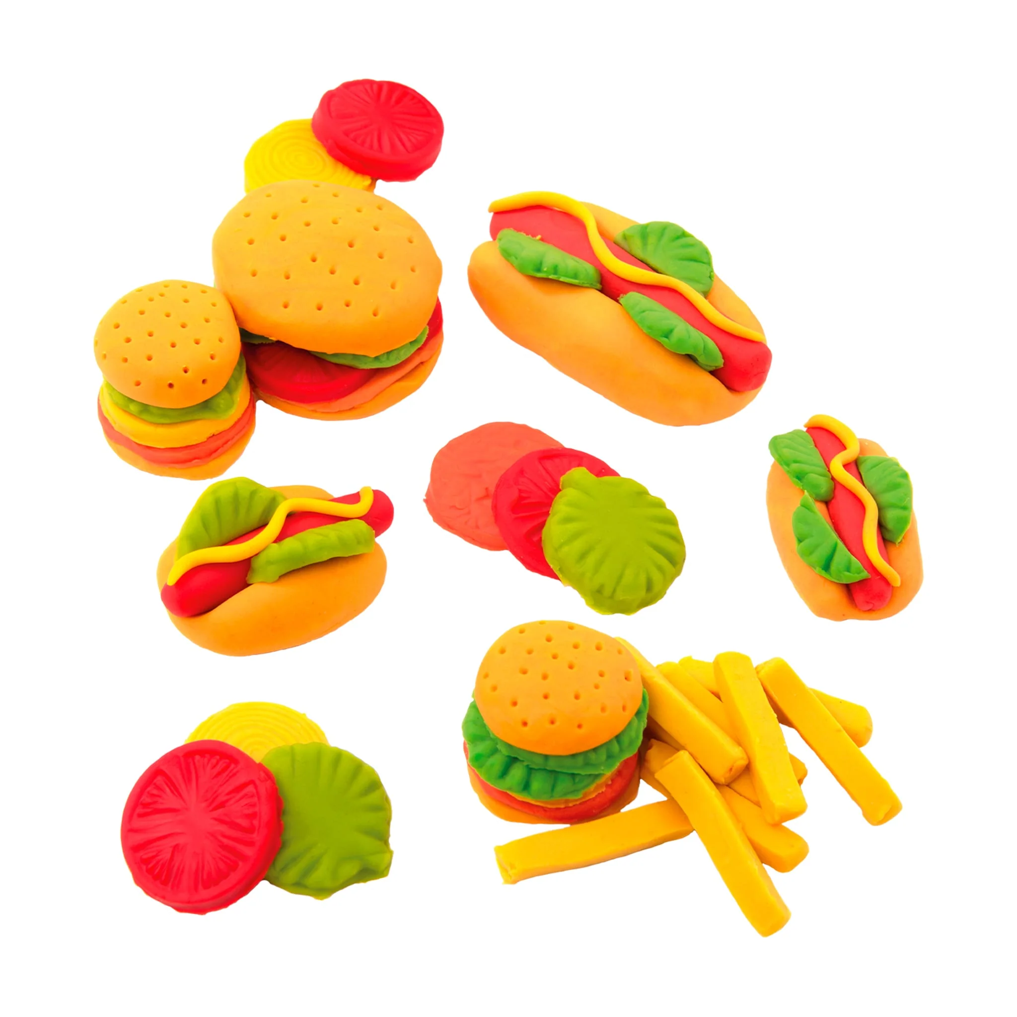 Trio Pâtes à Modeler - Hamburgers - Image 2
