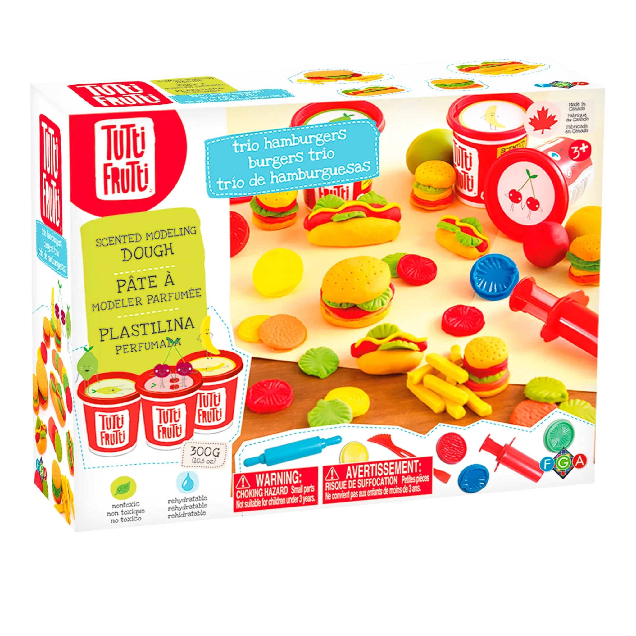 Trio Pâtes à Modeler - Hamburgers - Image 5
