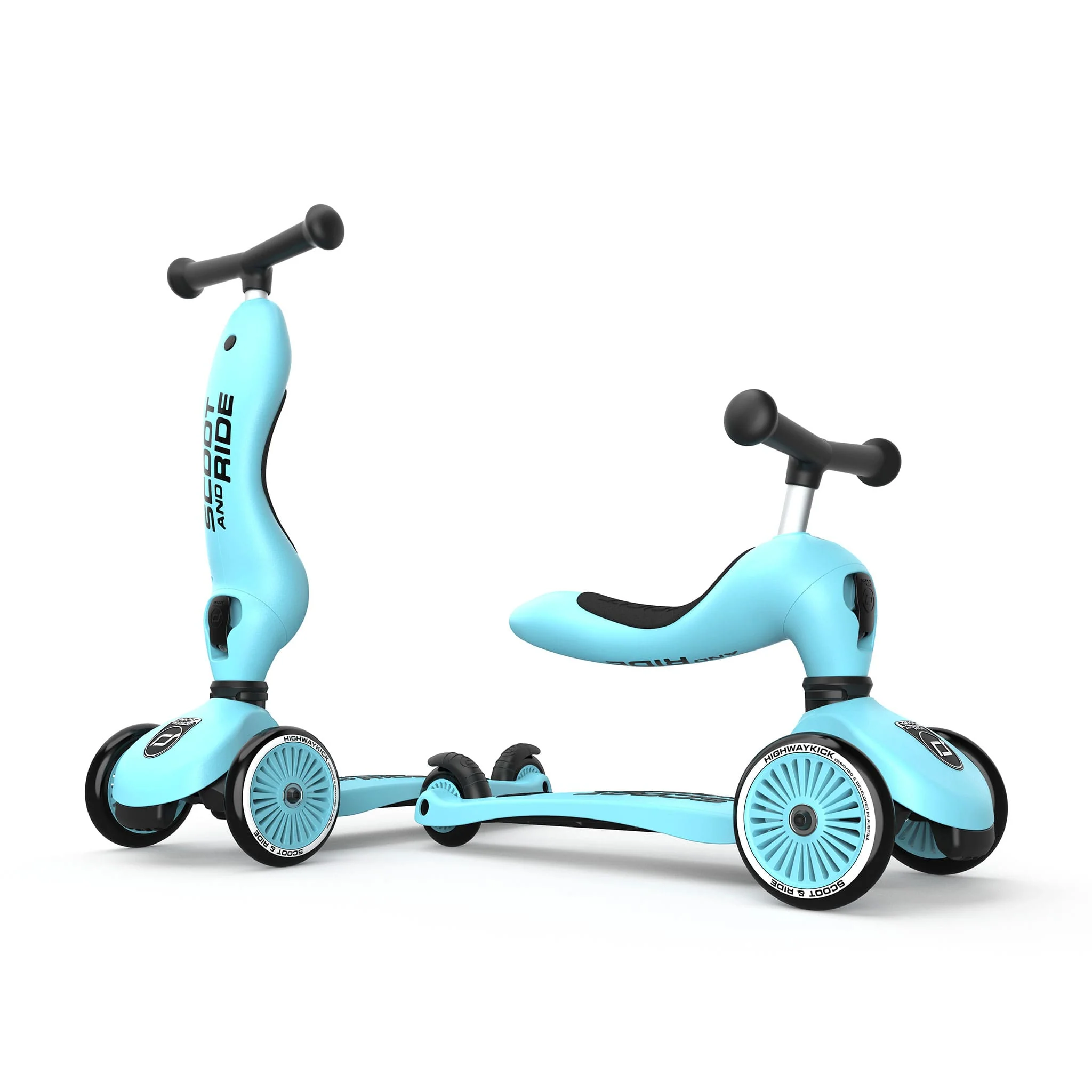 Trottinette 2-en-1 Highwaykick 1 - Bleuet