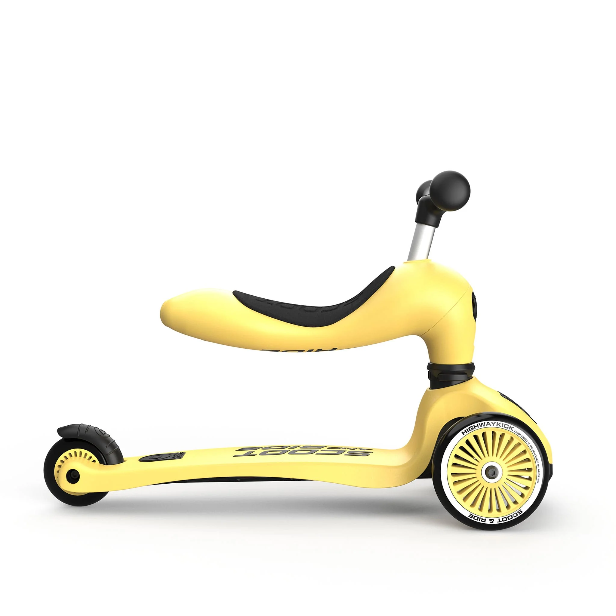 Trottinette 2-en-1 Highwaykick 1 - Citron - Image 4
