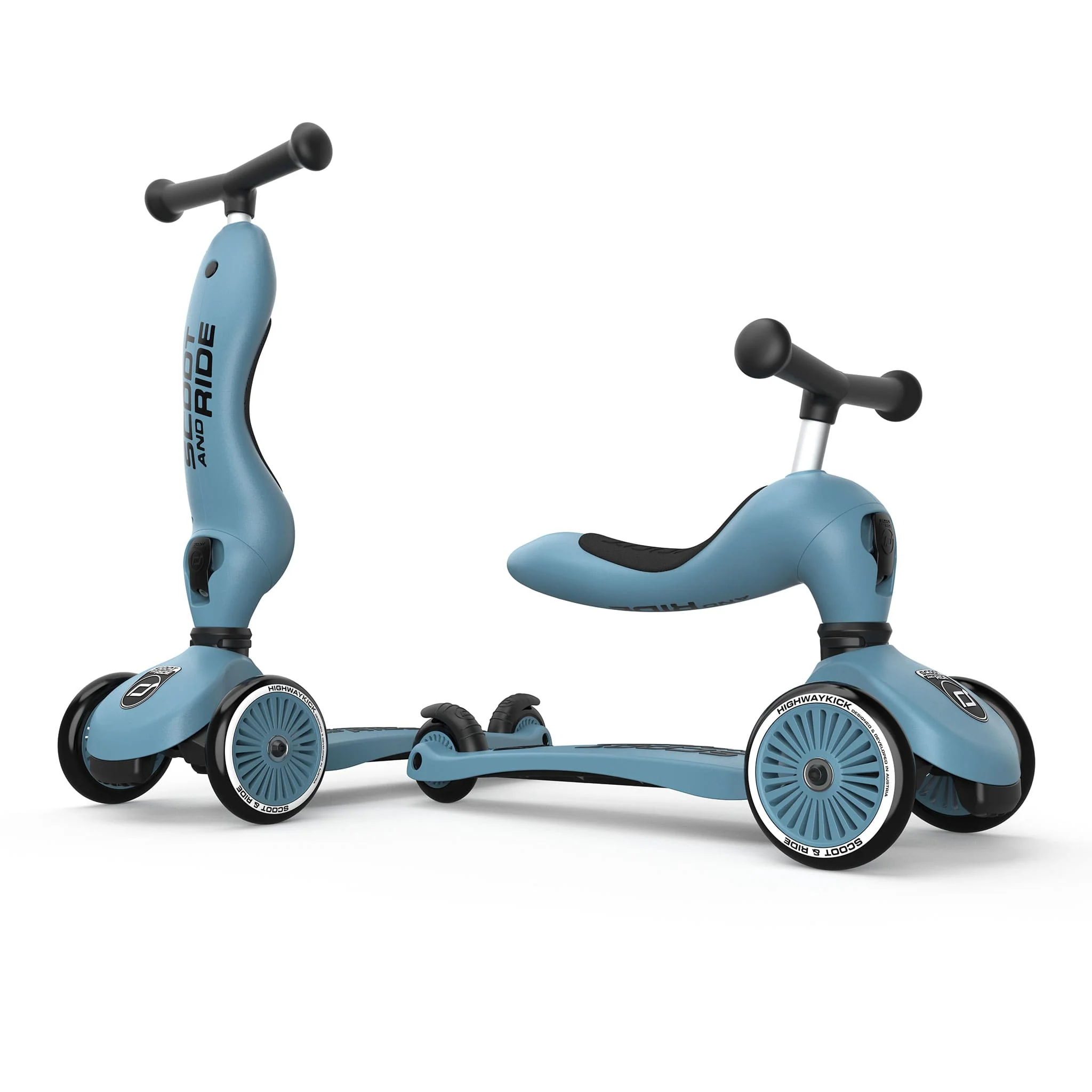 Trottinette 2-en-1 Highwaykick 1 - Acier