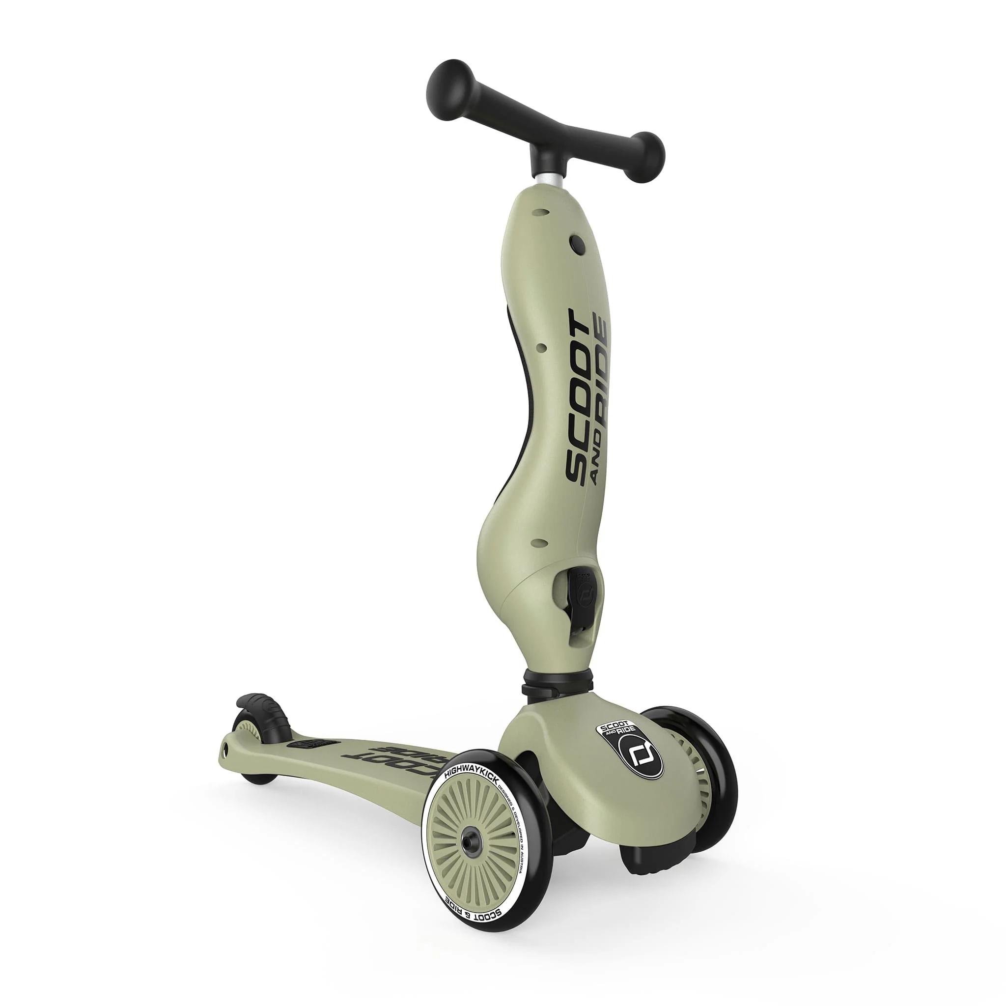 Trottinette 2-en-1 Highwaykick 1 - Olive - Image 4