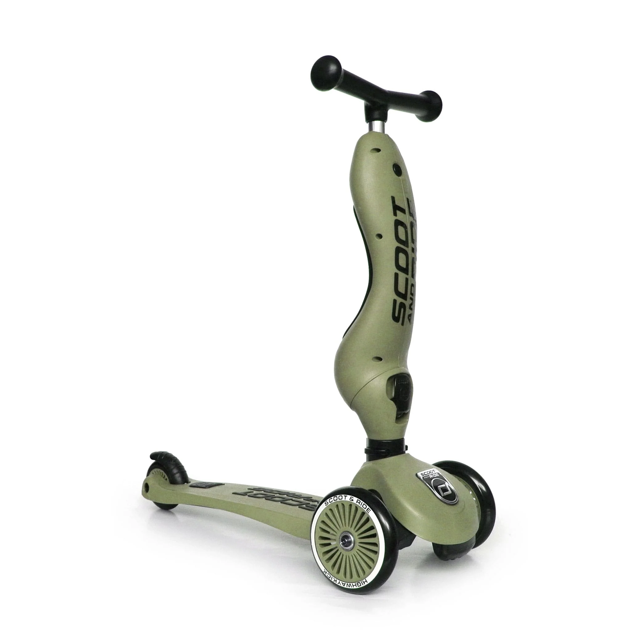 Trottinette 2-en-1 Highwaykick 1 - Olive - Image 5