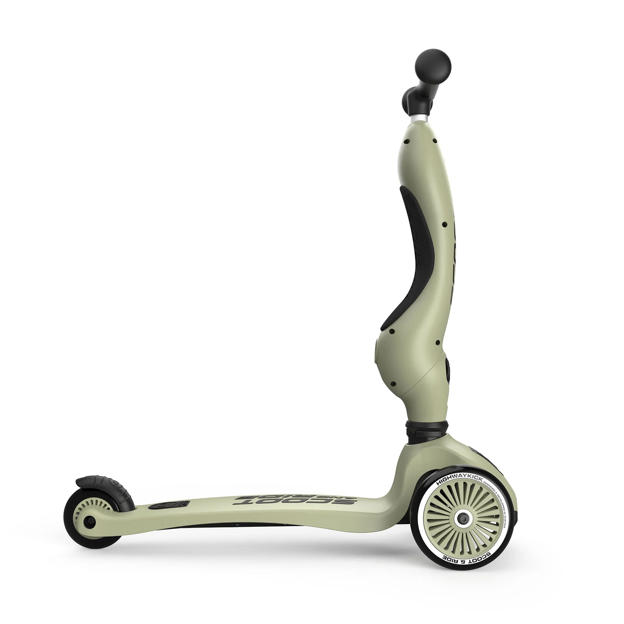 Trottinette 2-en-1 Highwaykick 1 - Olive - Image 6