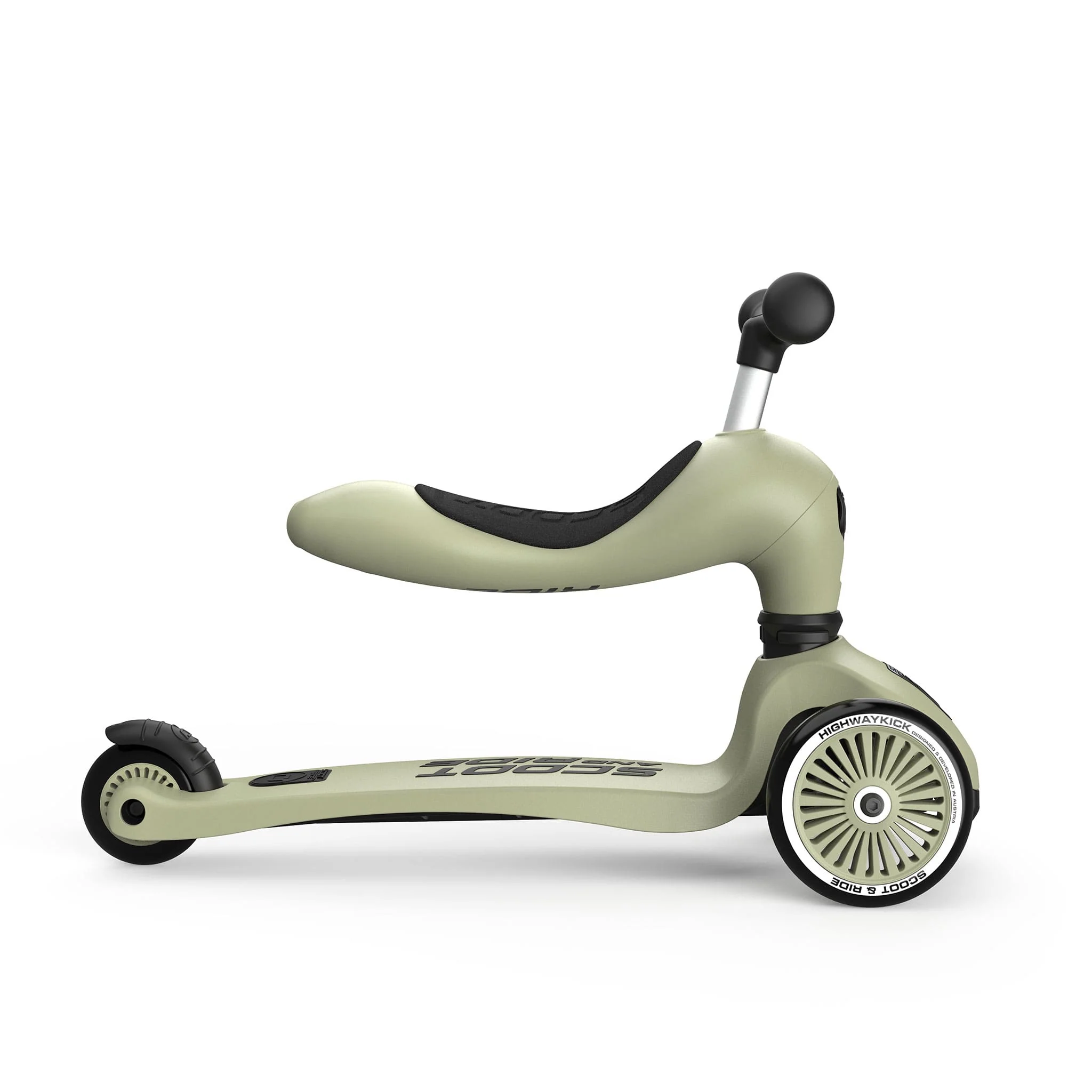 Trottinette 2-en-1 Highwaykick 1 - Olive - Image 9