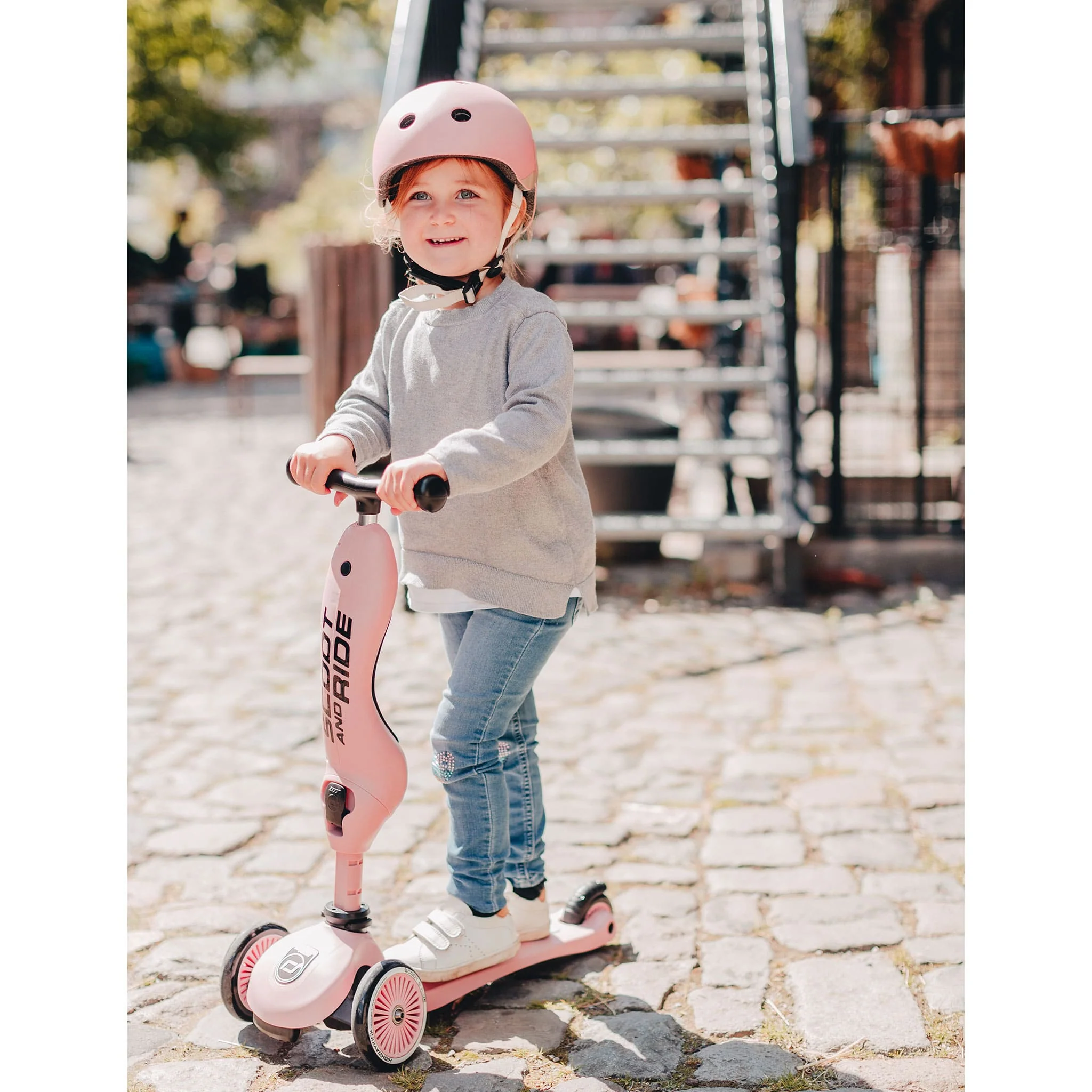 Trottinette 2-en-1 Highwaykick 1 - Rose - Image 9