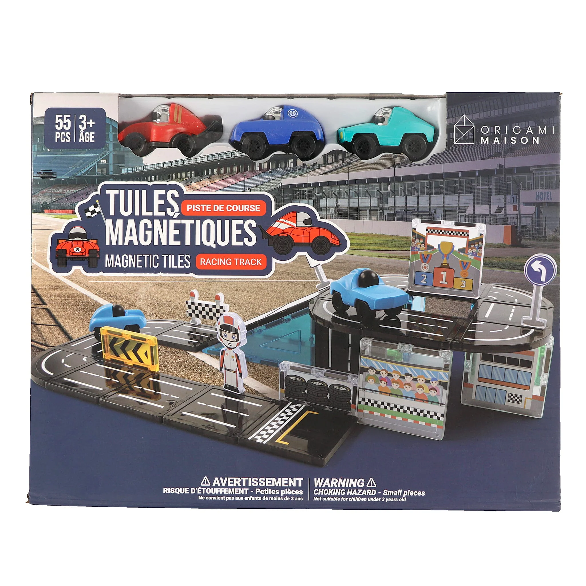 Tuiles Magnétiques - Piste de Course