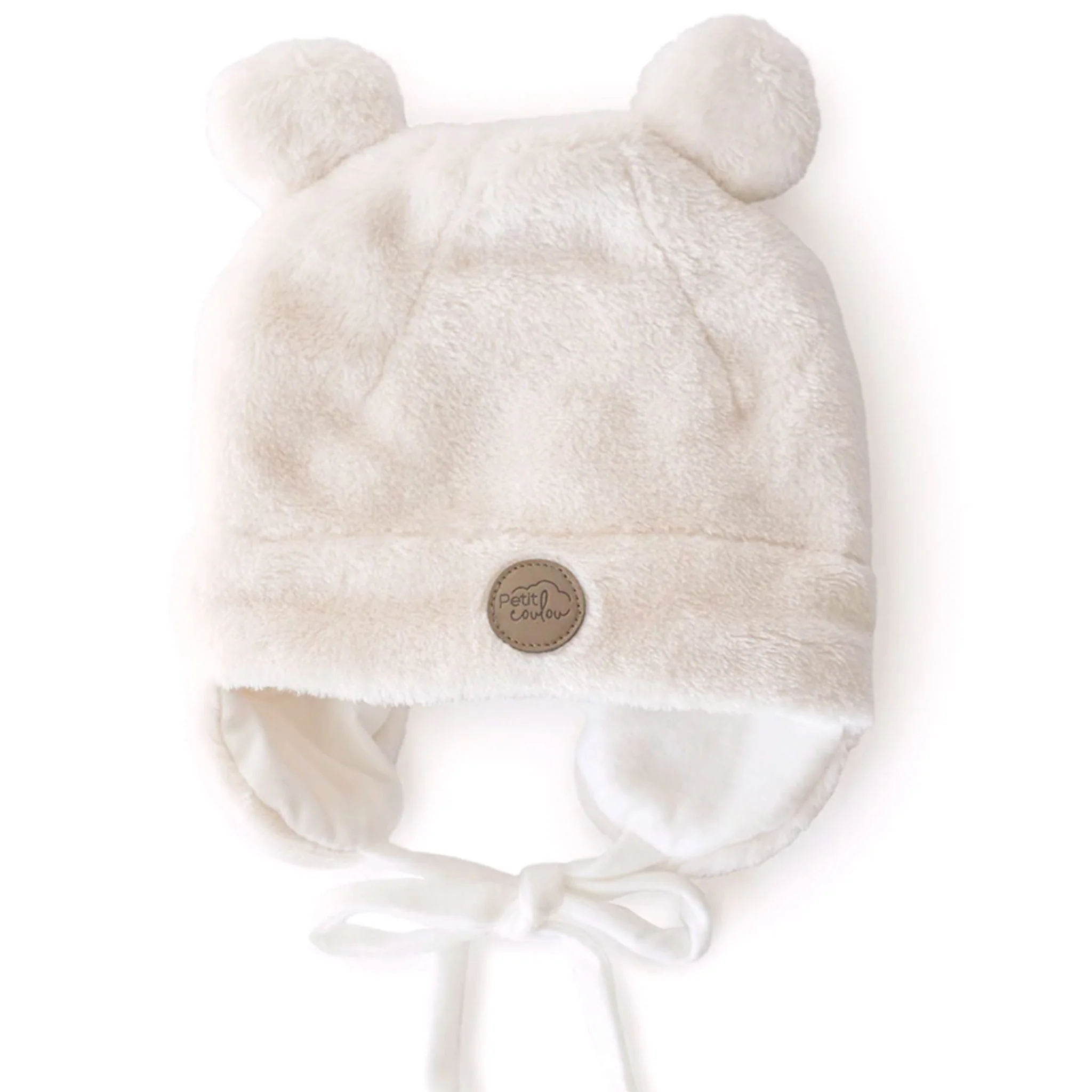 Tuque Ourson Crème 6-12mois