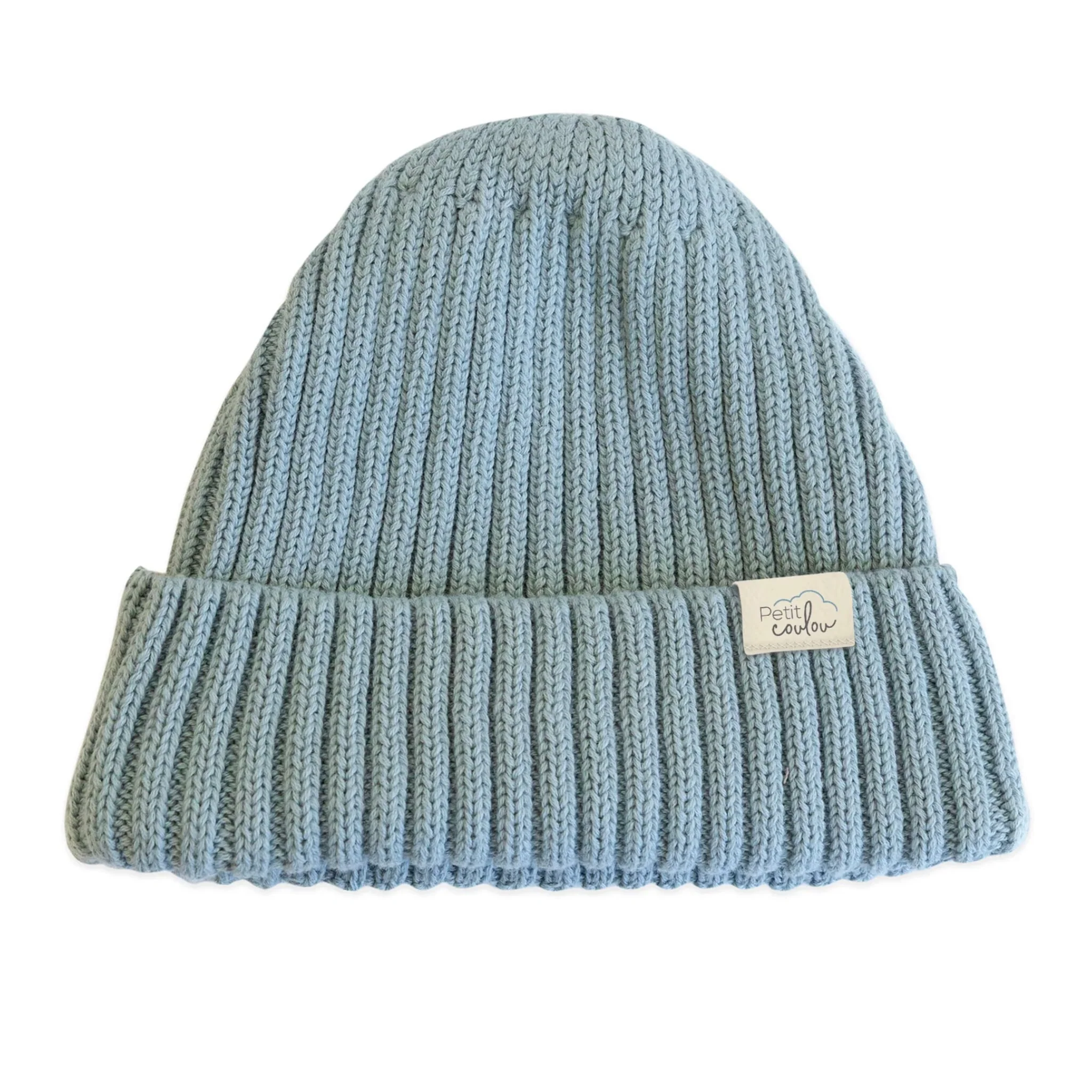 Tuque Tricot 0-6mois - Bleue