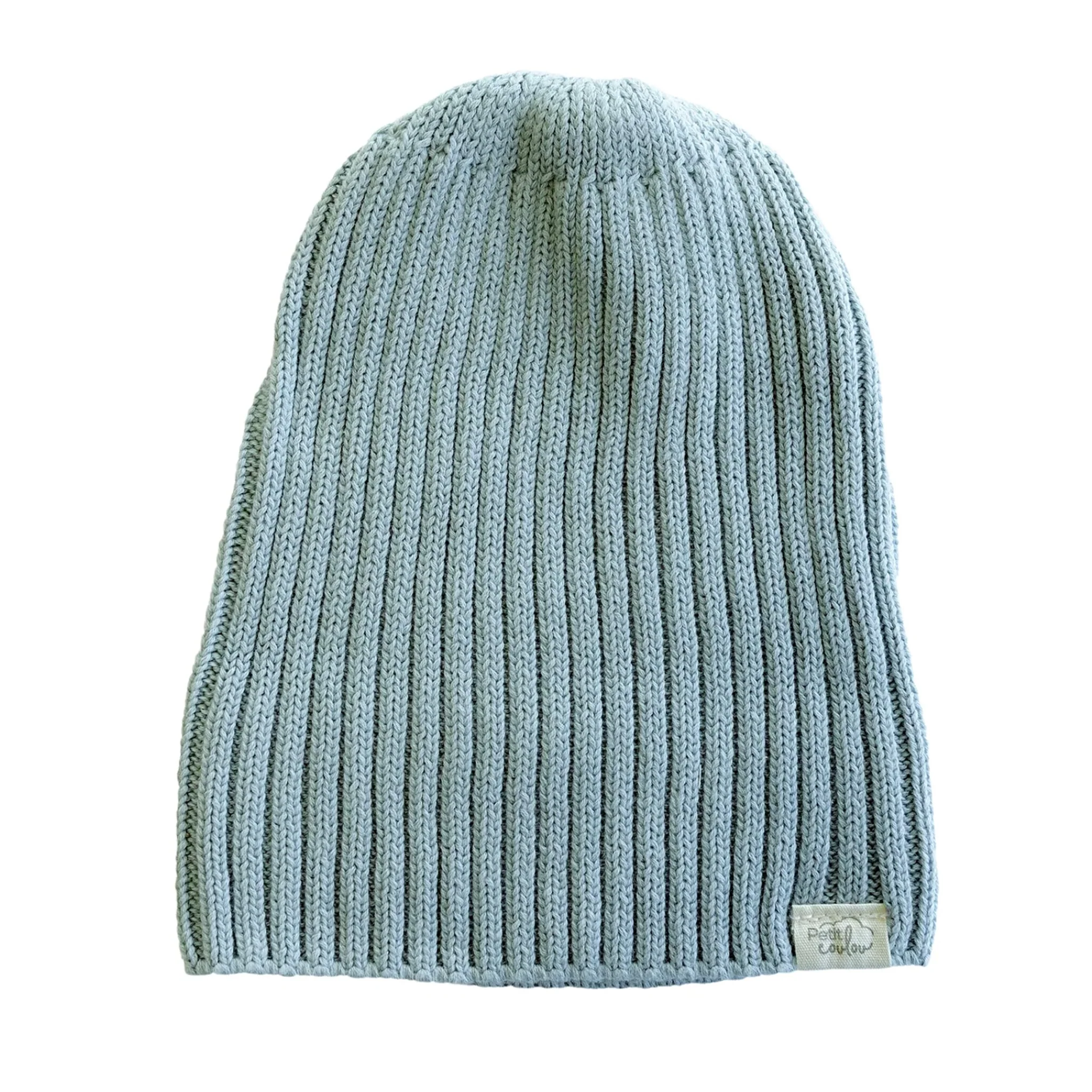 Tuque Tricot 0-6mois - Bleue - Image 3