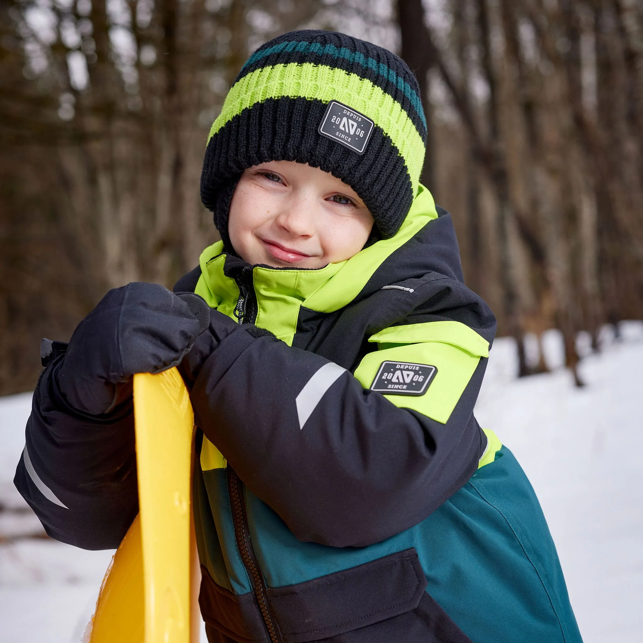 Tuque Tricot Alexis 2-6ans - Image 2