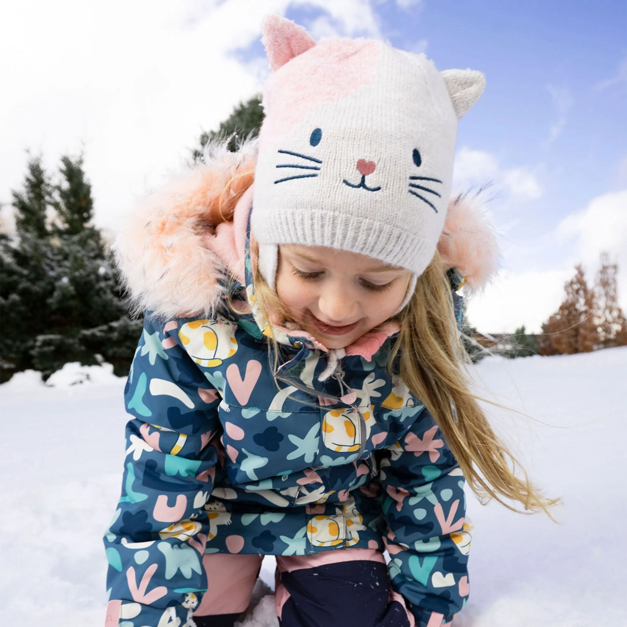 Tuque Tricot Chat 6-24mois - Image 4