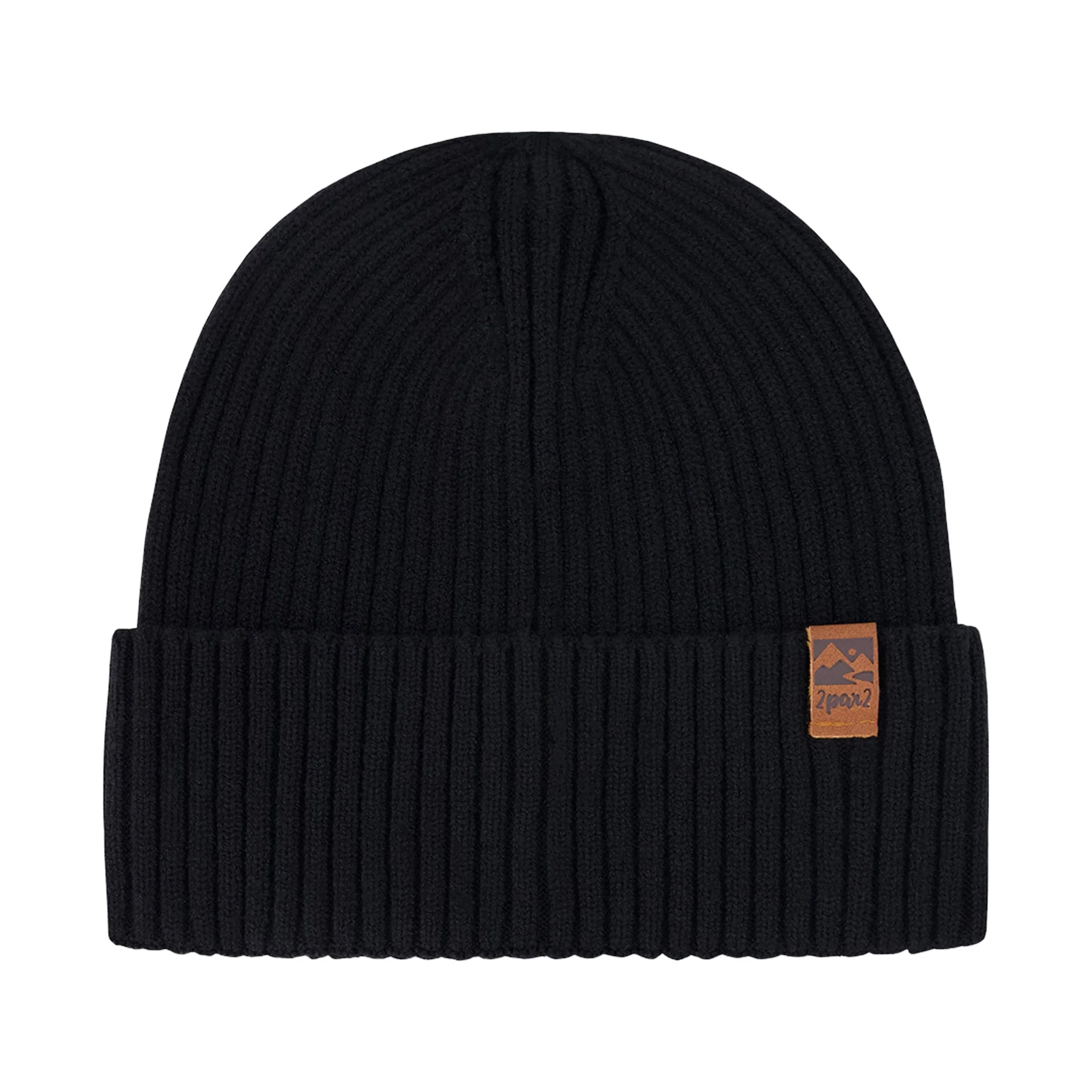 Tuque Tricot Noir 2-14ans