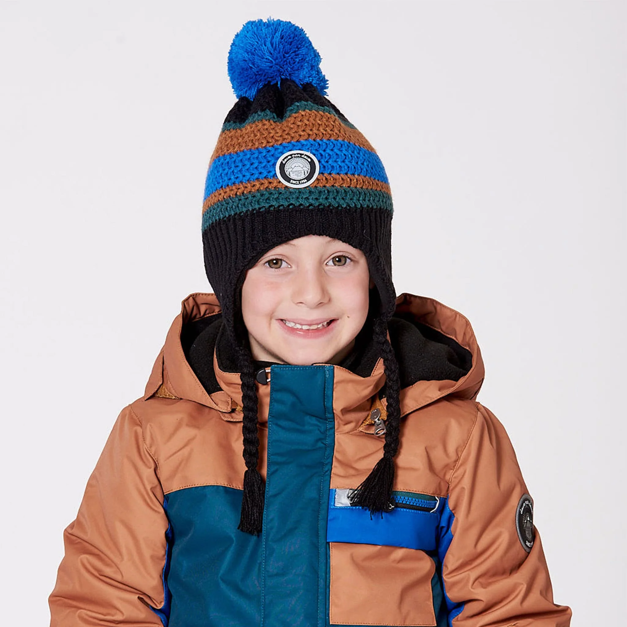 Tuque Tricot Rayée 2-14ans - Image 2