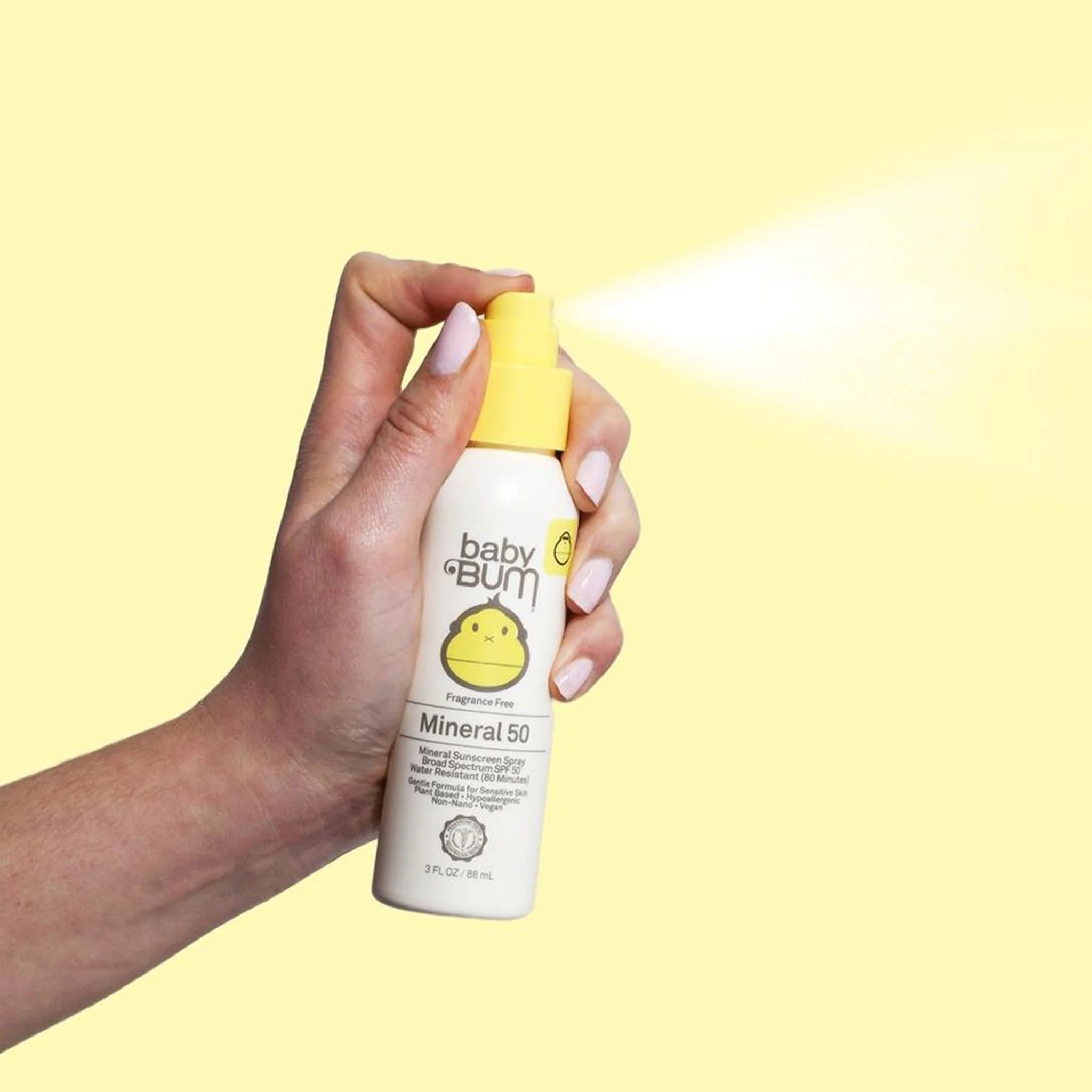 Crème Solaire Minéral Vaporisateur FPS 50 Sans Fragrance - Image 4