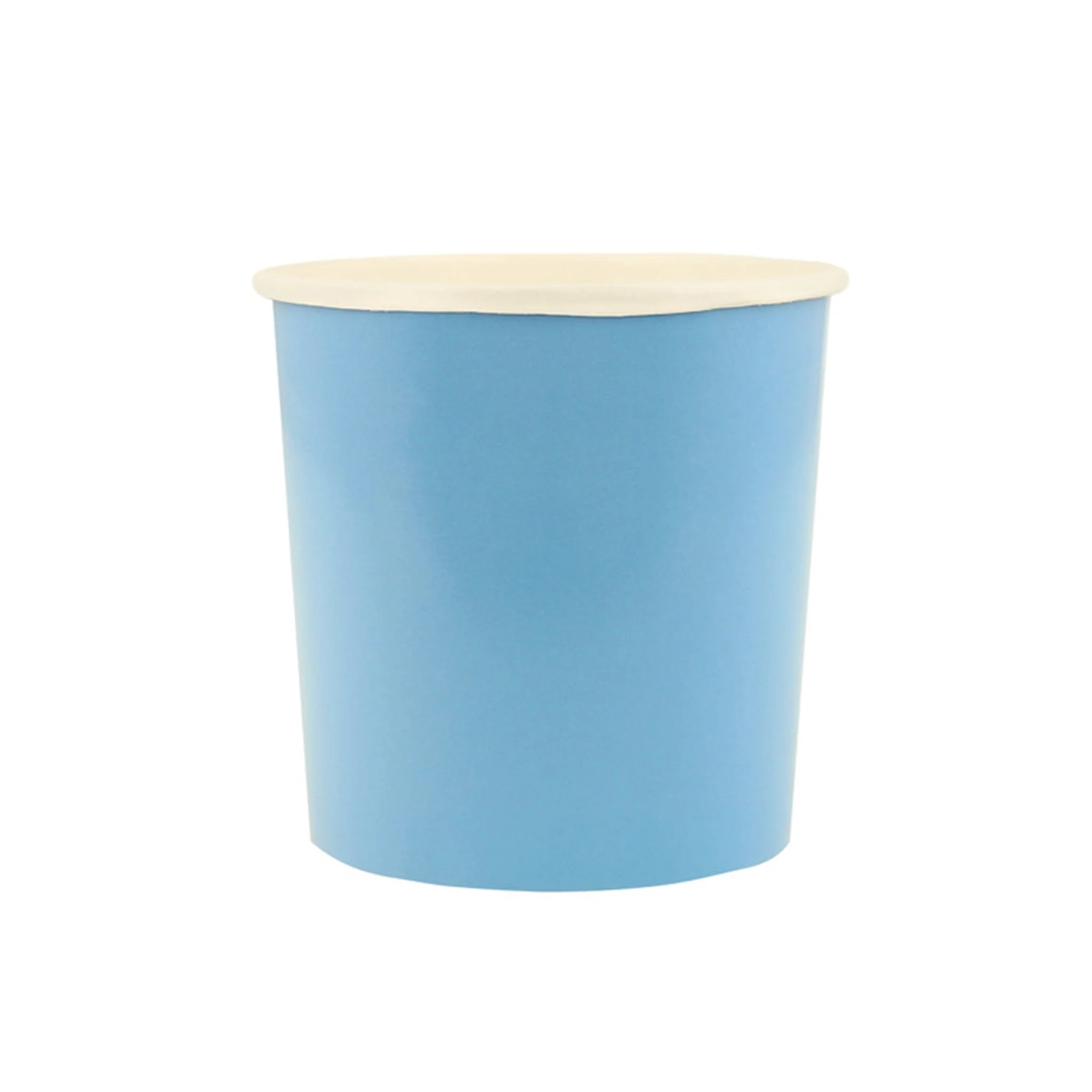 Verres en Carton (8) - Bleu Icônes