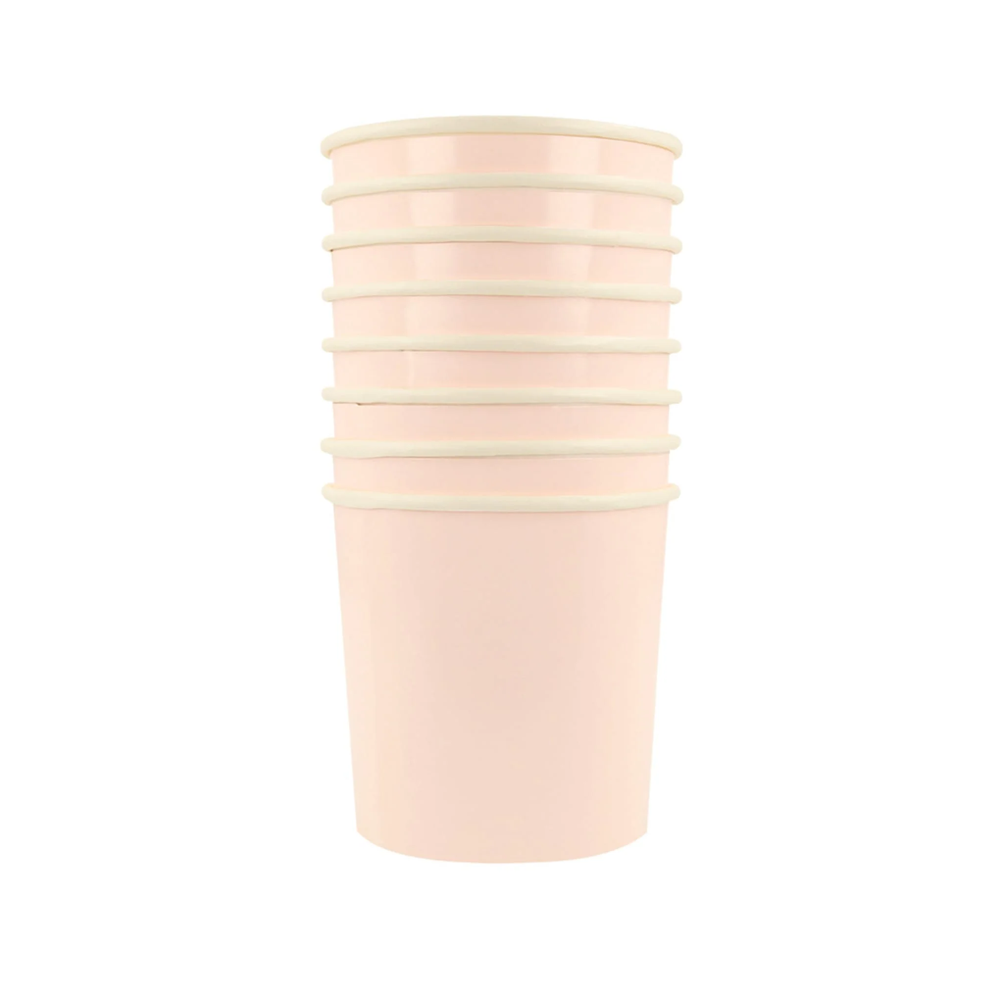 Verres en Carton (8) - Rose Icônes - Image 2
