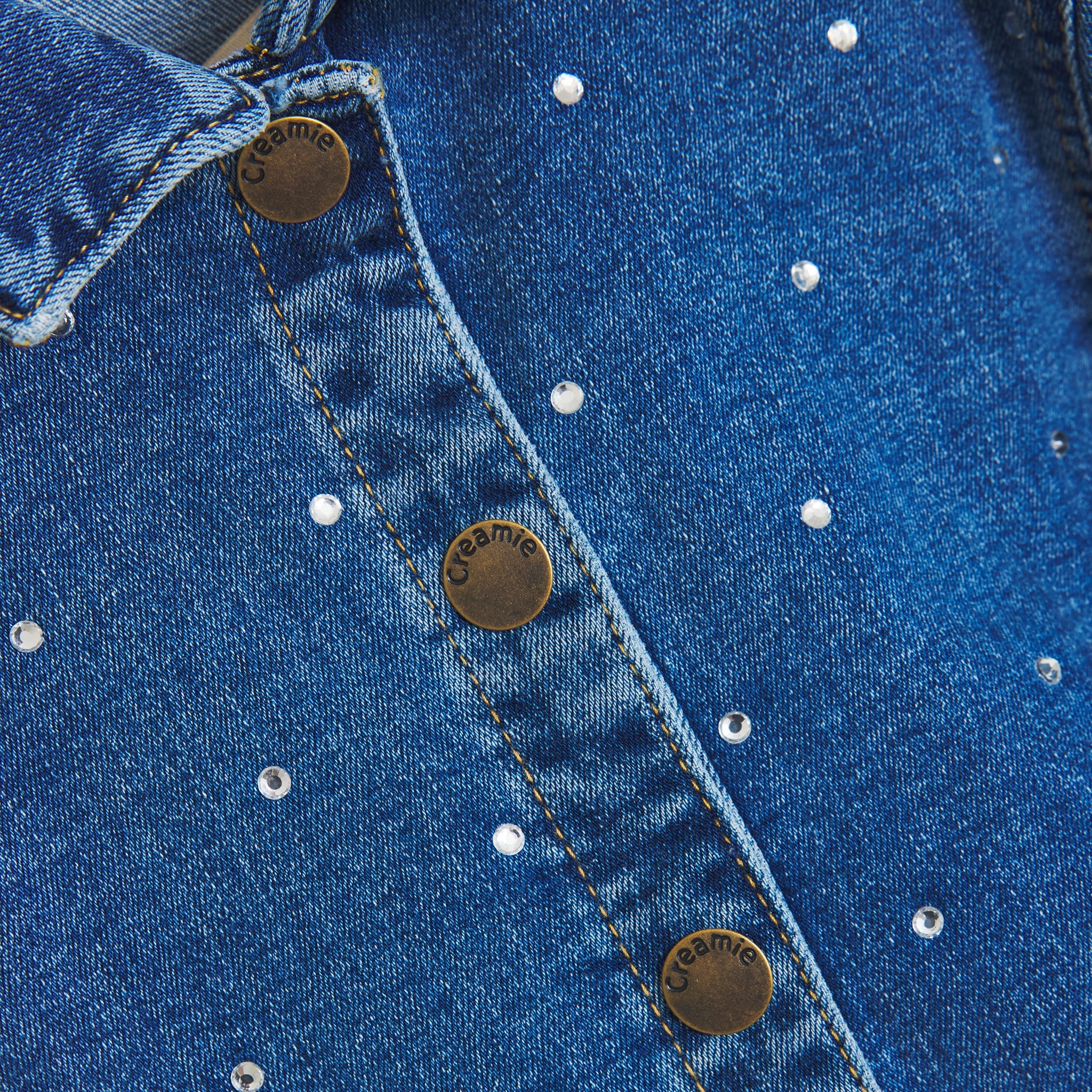 Veste Denim Brillant 7-14ans - Image 4